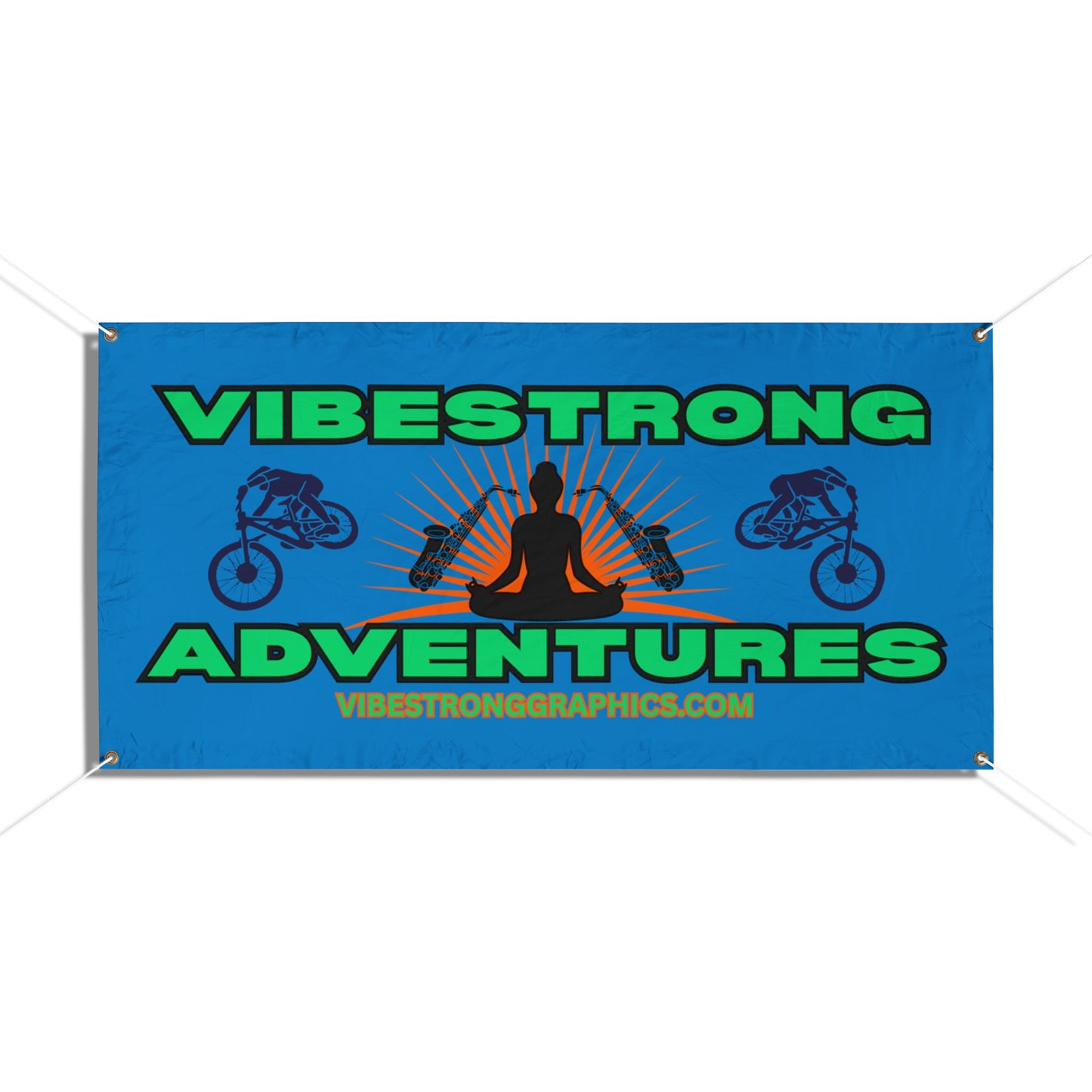 Outdoor Banner, Vibrant Vinyl Banner for Events, Sports, Parties, Advertising, Home Decor, Customizable Design