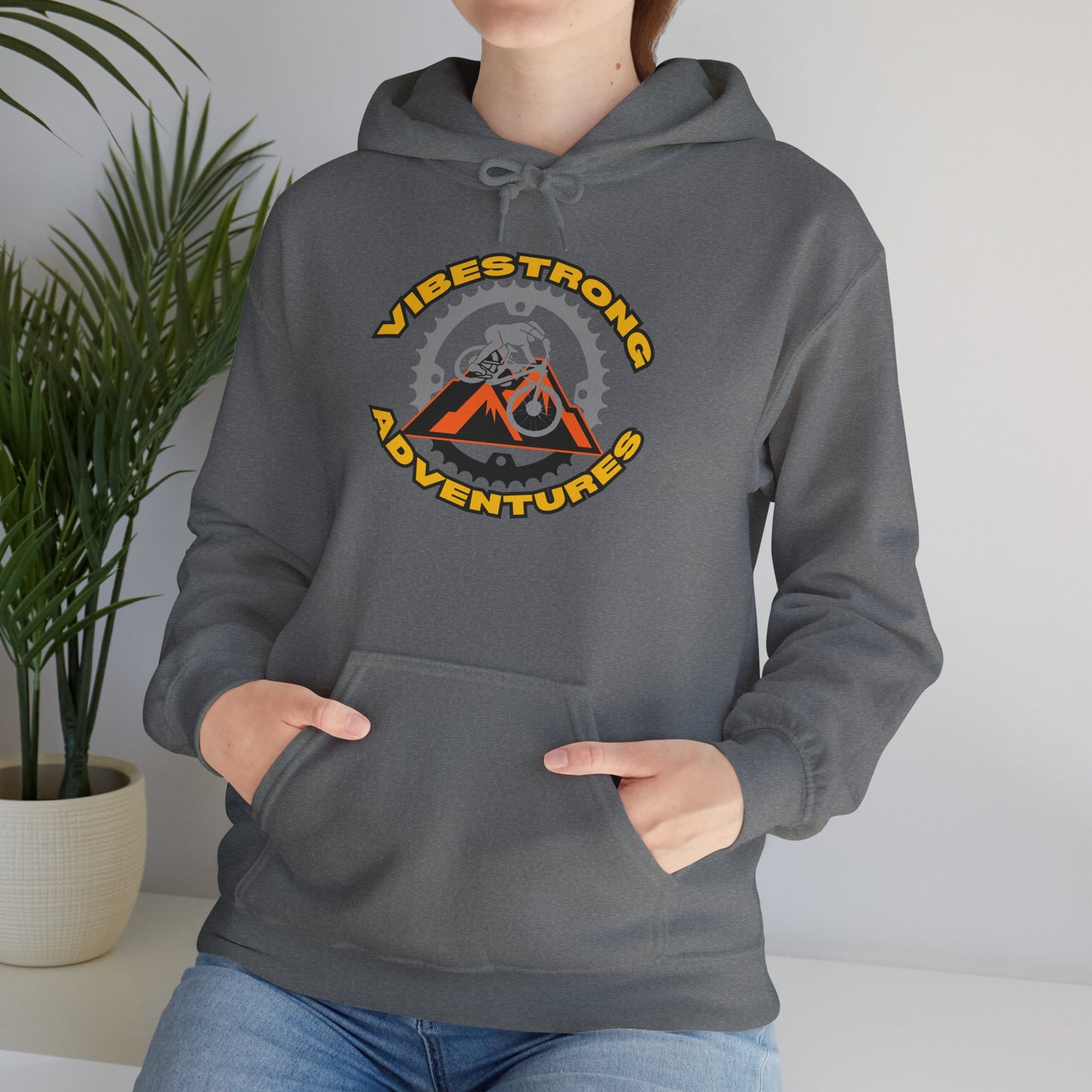 Adventure Vibes Hoodie | Unisex Heavy Blend Hooded Sweatshirt | Outdoor, Camping, Travel Apparel, Cool Gift for Explorers