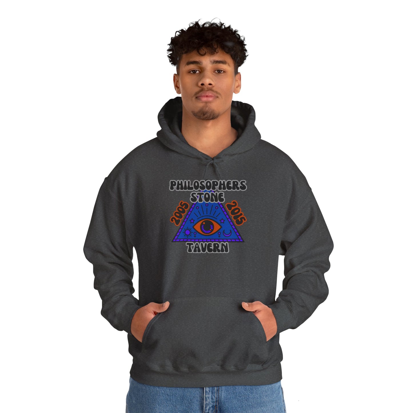 Philosopher's Stone Tavern Hoodie - Unisex Heavy Blend™ Sweatshirt with Eye Design