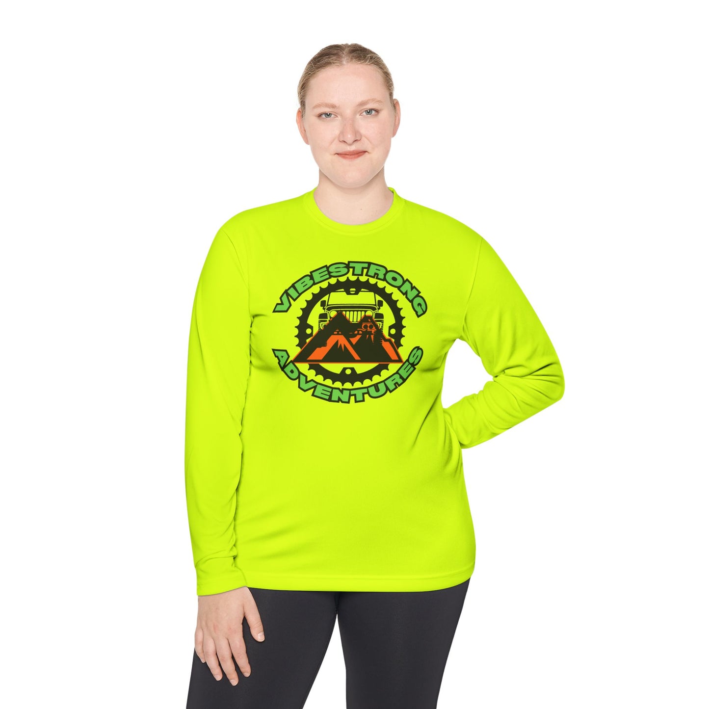 VibeStrong Adventure Tee | Unisex Long Sleeve T-Shirt, Outdoor Shirt, Travel Essentials, Adventure Gear, Gift for Explorers