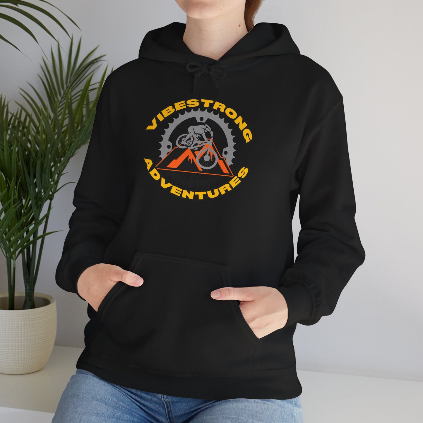 Adventure Vibes Hoodie | Unisex Heavy Blend Hooded Sweatshirt | Outdoor, Camping, Travel Apparel, Cool Gift for Explorers