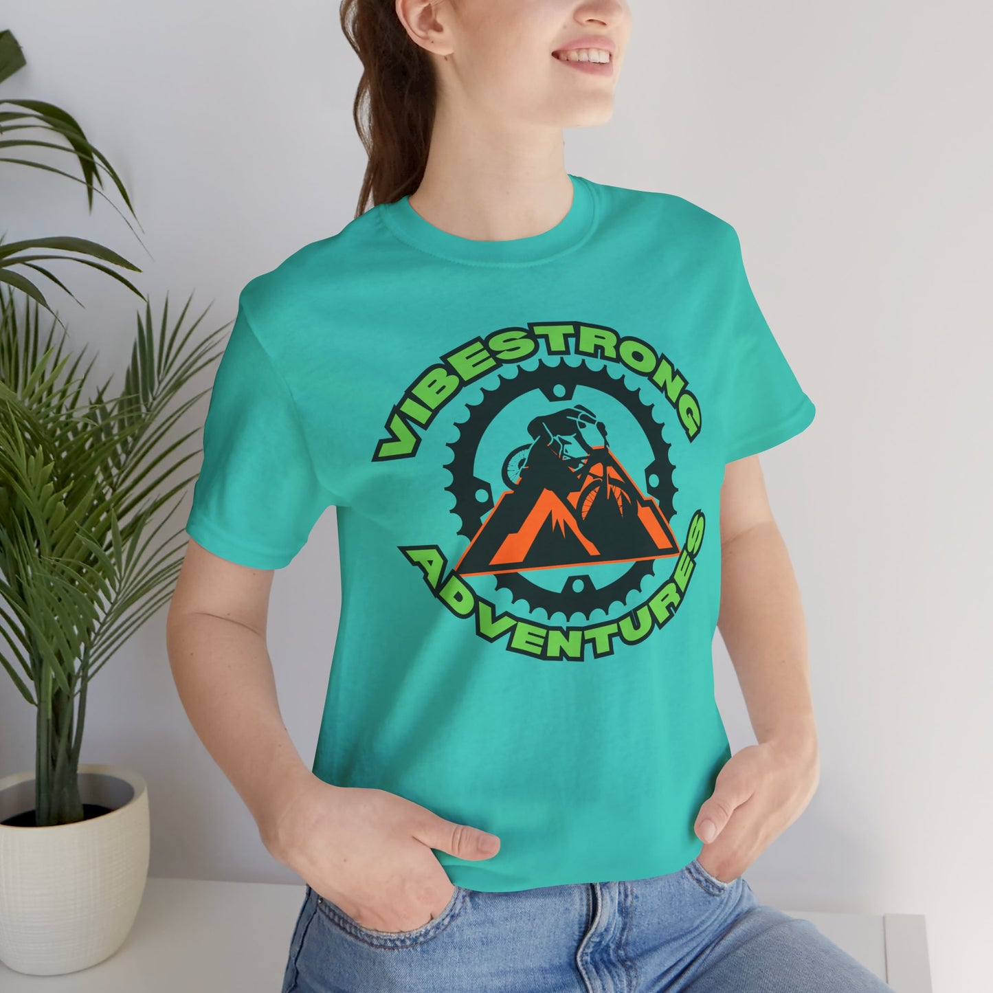 VibeStrong Adventures Tee - Unisex Outdoor Shirt, Gift for Adventurers, Travel Apparel, Nature Lover Clothing, Casual Wear