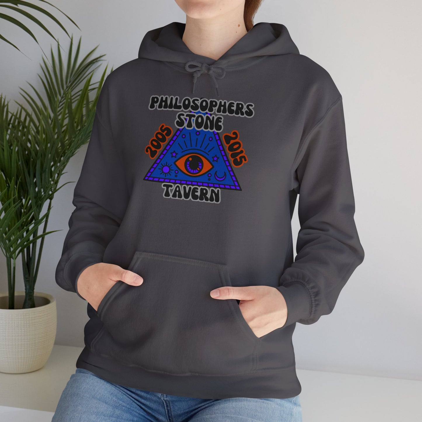 Philosopher's Stone Tavern Hoodie - Unisex Heavy Blend™ Sweatshirt with Eye Design