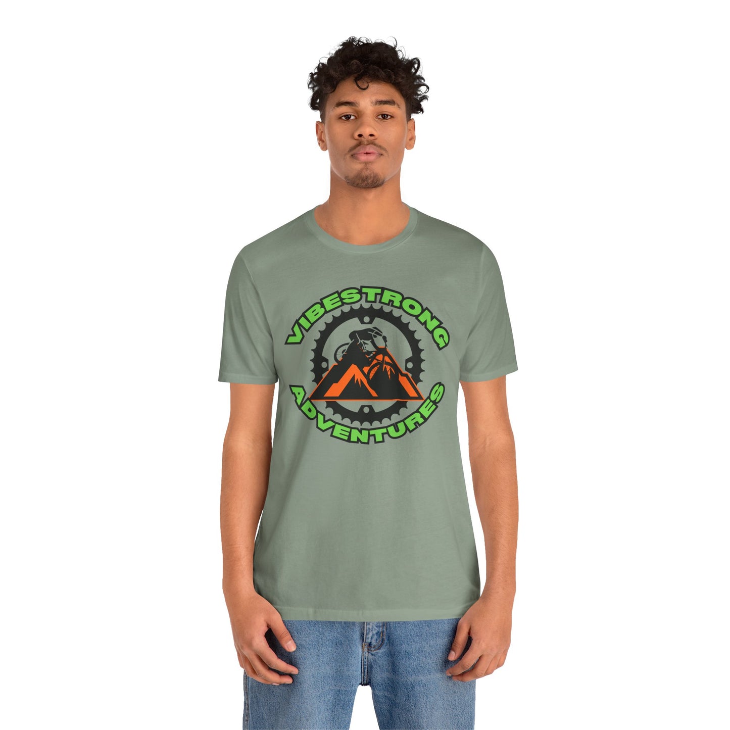 VibeStrong Adventures Tee - Unisex Outdoor Shirt, Gift for Adventurers, Travel Apparel, Nature Lover Clothing, Casual Wear