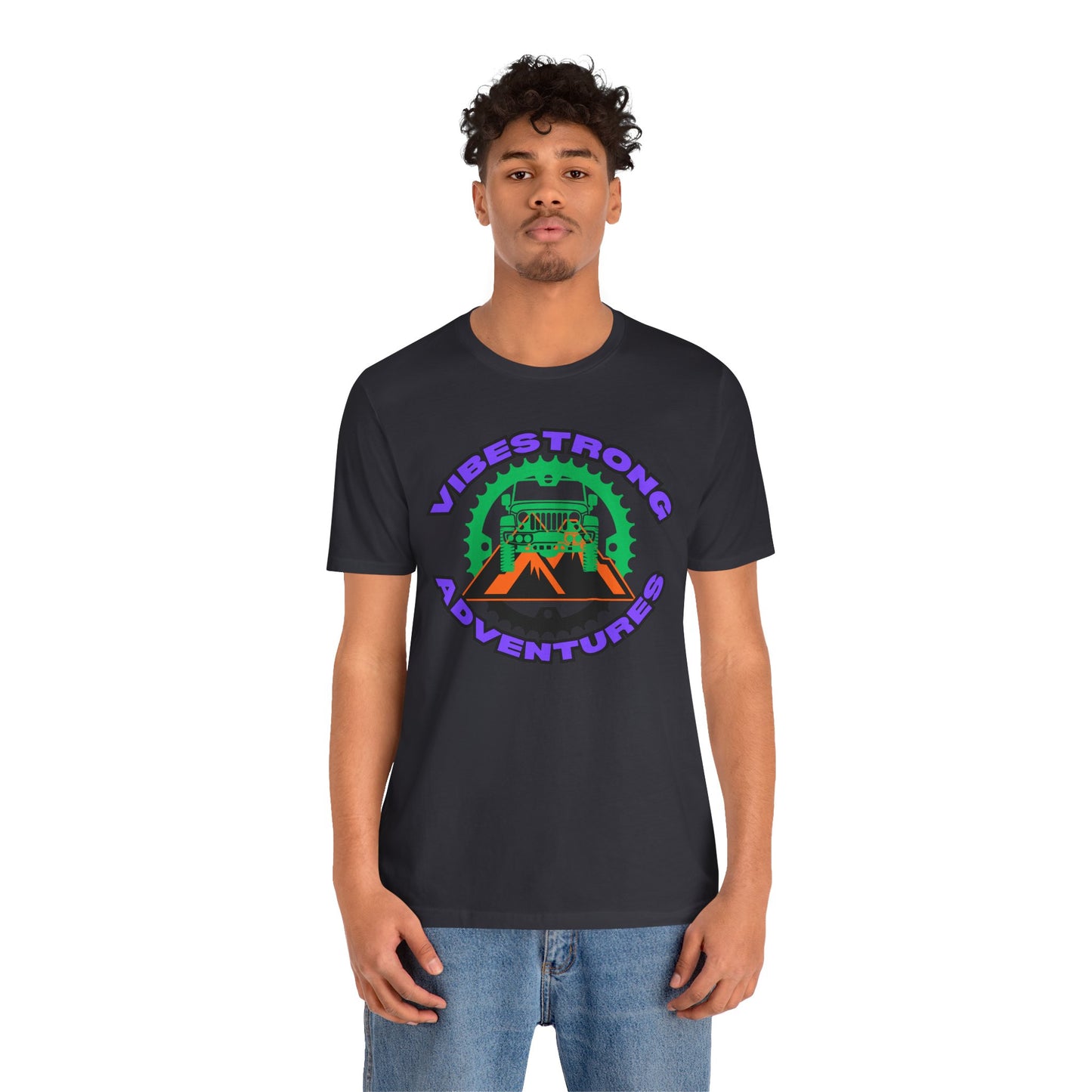 Vibrant Adventure Tee - Unisex Jersey Short Sleeve, Fun Outdoor Shirt, Travel Gift, Casual Wear, Summer Style, Adventure Lovers