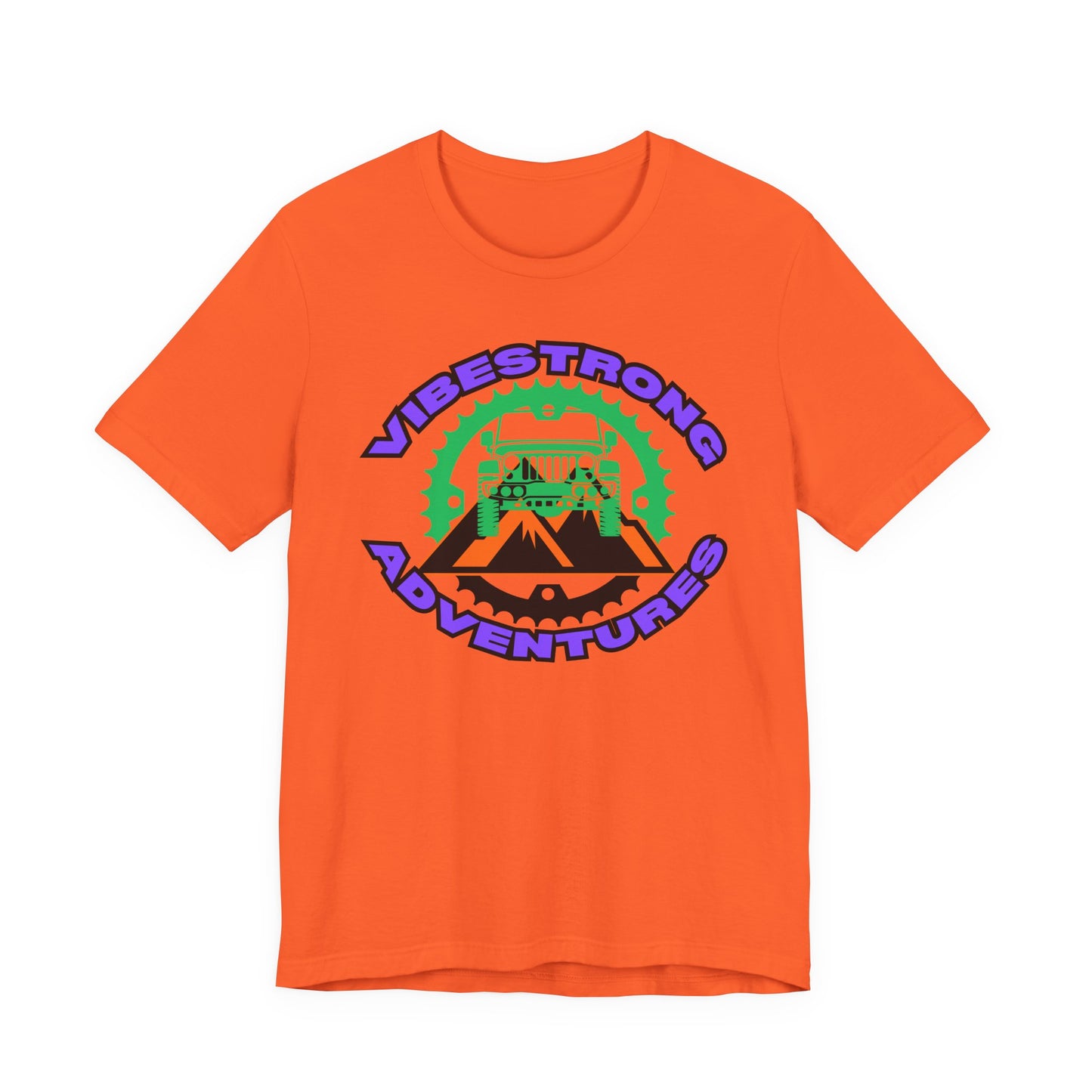 Vibrant Adventure Tee - Unisex Jersey Short Sleeve, Fun Outdoor Shirt, Travel Gift, Casual Wear, Summer Style, Adventure Lovers