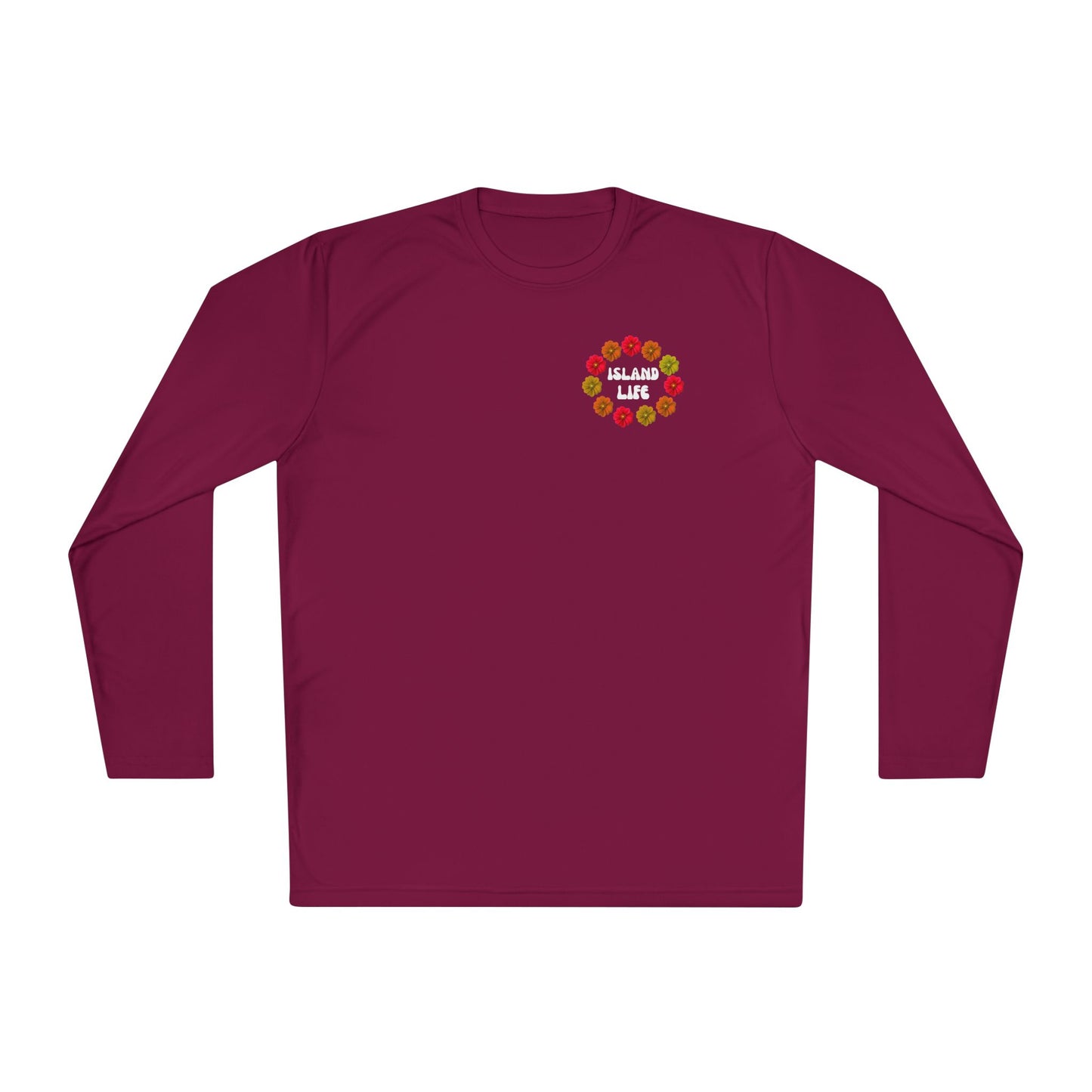 Island Life Long Sleeve Tee - Perfect for Tropical Vibes, Casual Wear, Vacation, Beach Parties, Summer Celebrations