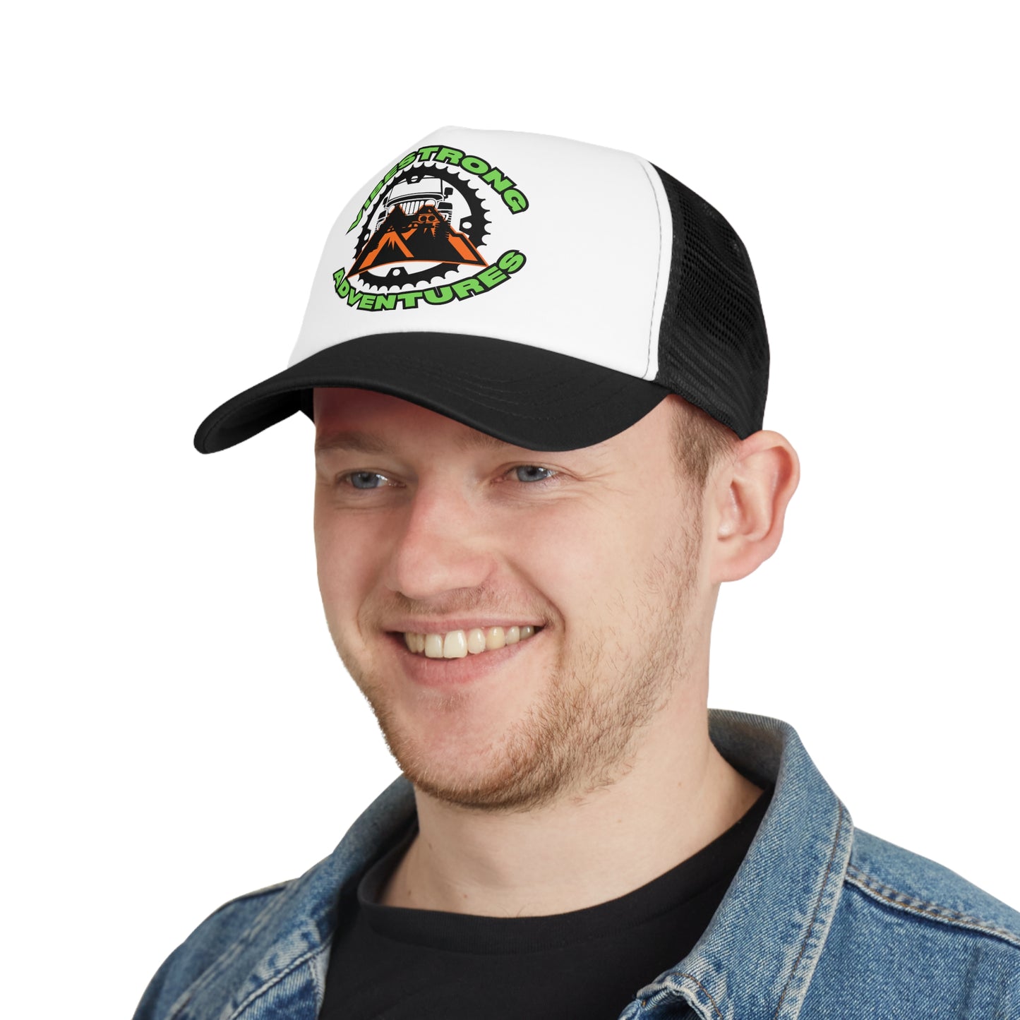 Adventure Vibes Mesh Cap – Outdoor Gear, Trucker Hat, Gift for Travelers, Camping Accessory, Summer Hat