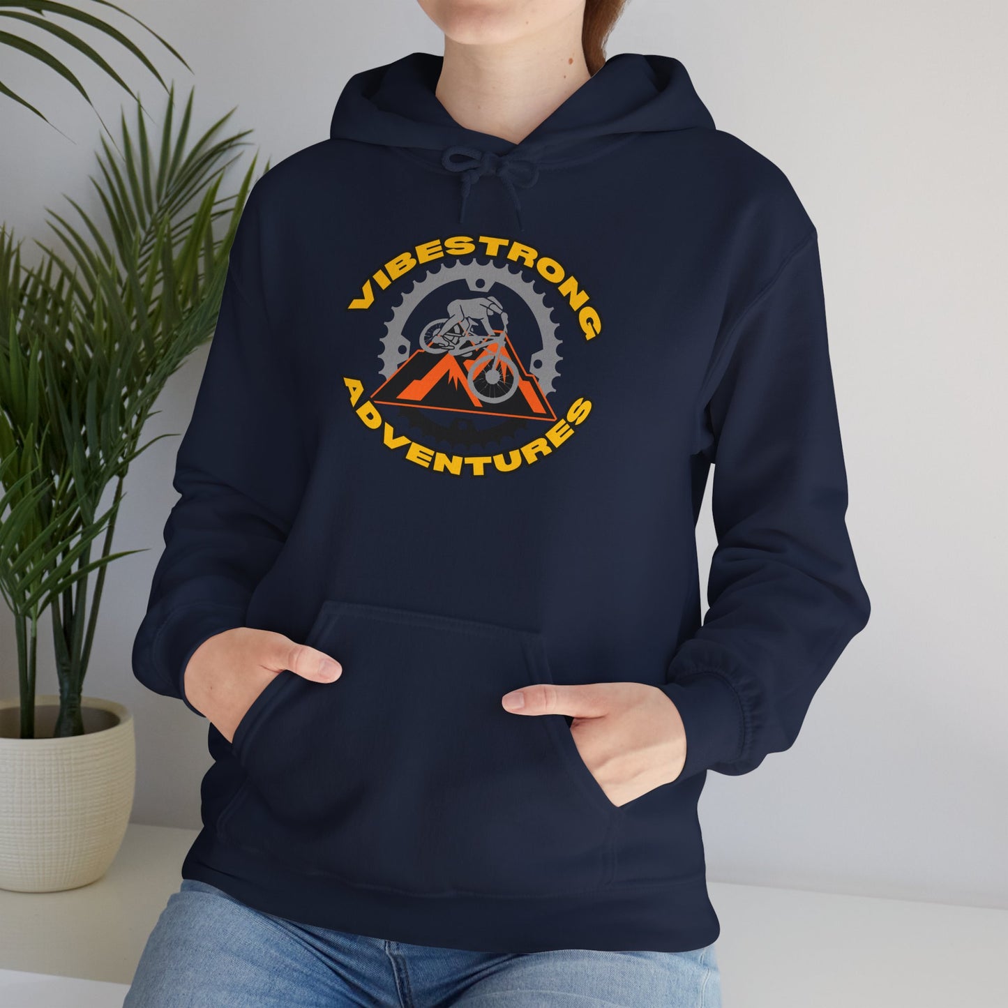 Adventure Vibes Hoodie | Unisex Heavy Blend Hooded Sweatshirt | Outdoor, Camping, Travel Apparel, Cool Gift for Explorers