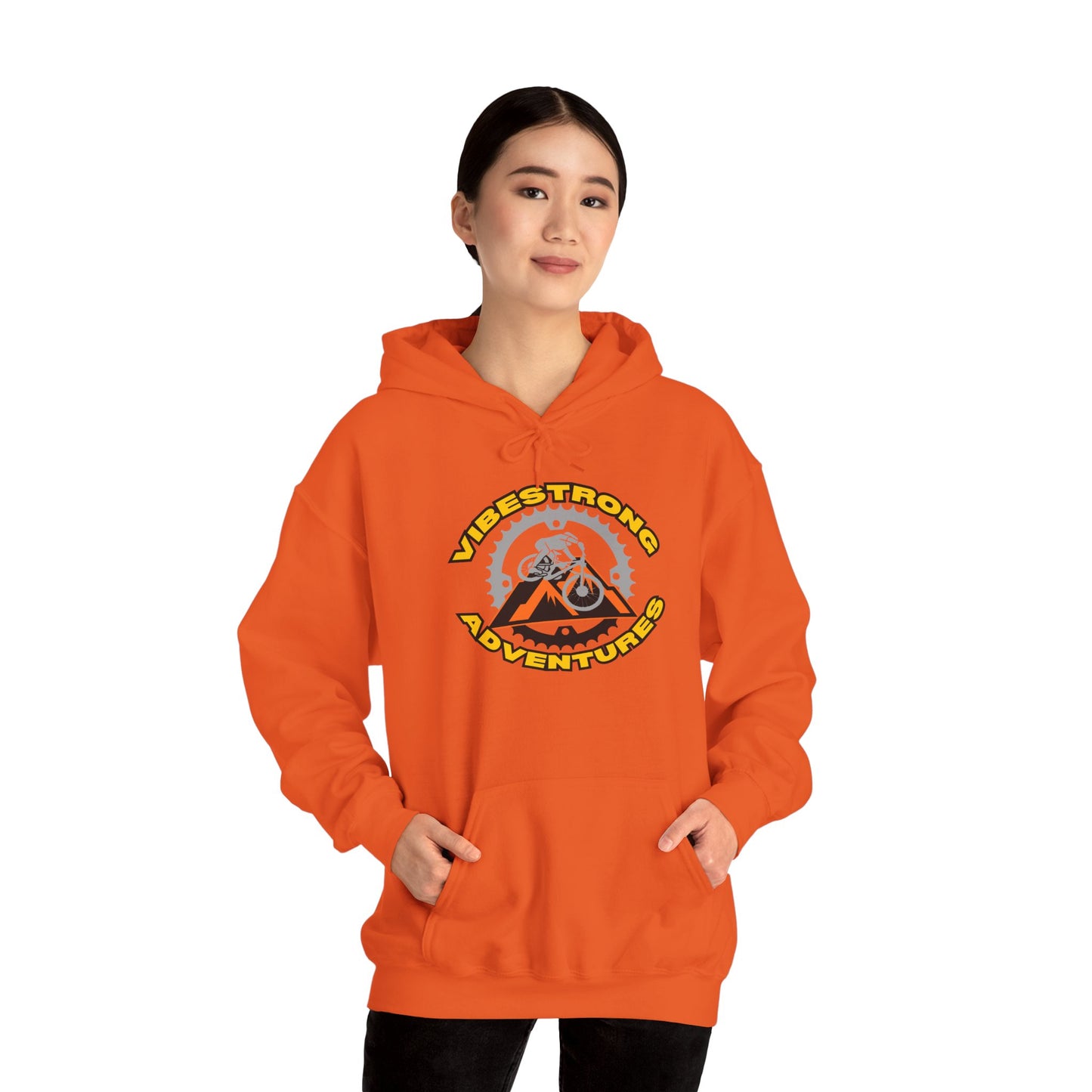 Adventure Vibes Hoodie | Unisex Heavy Blend Hooded Sweatshirt | Outdoor, Camping, Travel Apparel, Cool Gift for Explorers