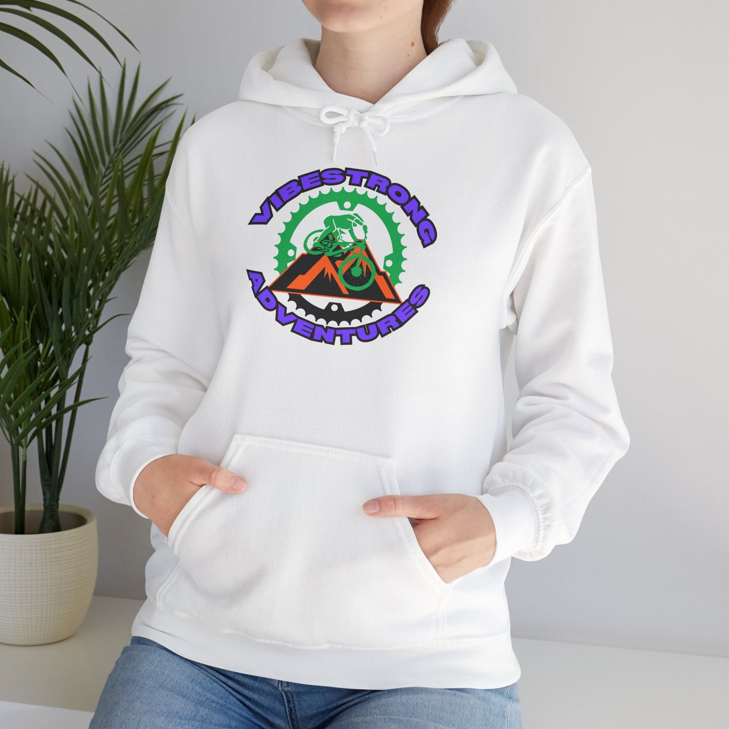 Adventure Awaits Hooded Sweatshirt, Unisex Hoodie for Outdoor Lovers, Campfire Sweatshirt, Hiking Gear, Cozy Adventure Apparel