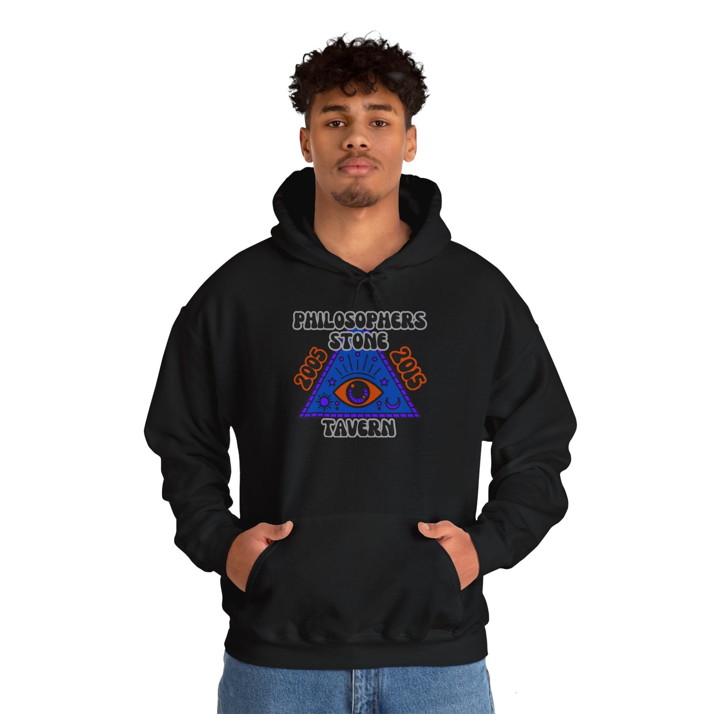 Philosopher's Stone Tavern Hoodie - Unisex Heavy Blend™ Sweatshirt with Eye Design