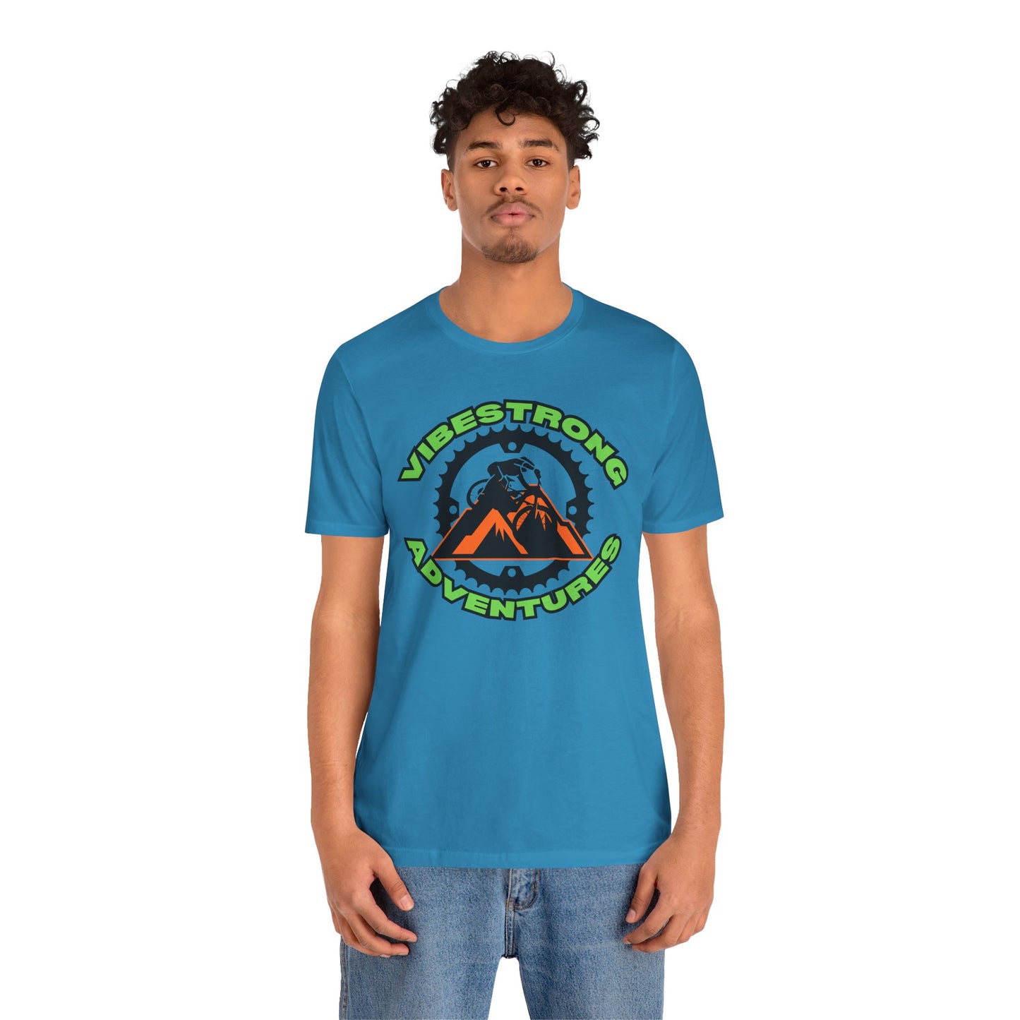 VibeStrong Adventures Tee - Unisex Outdoor Shirt, Gift for Adventurers, Travel Apparel, Nature Lover Clothing, Casual Wear