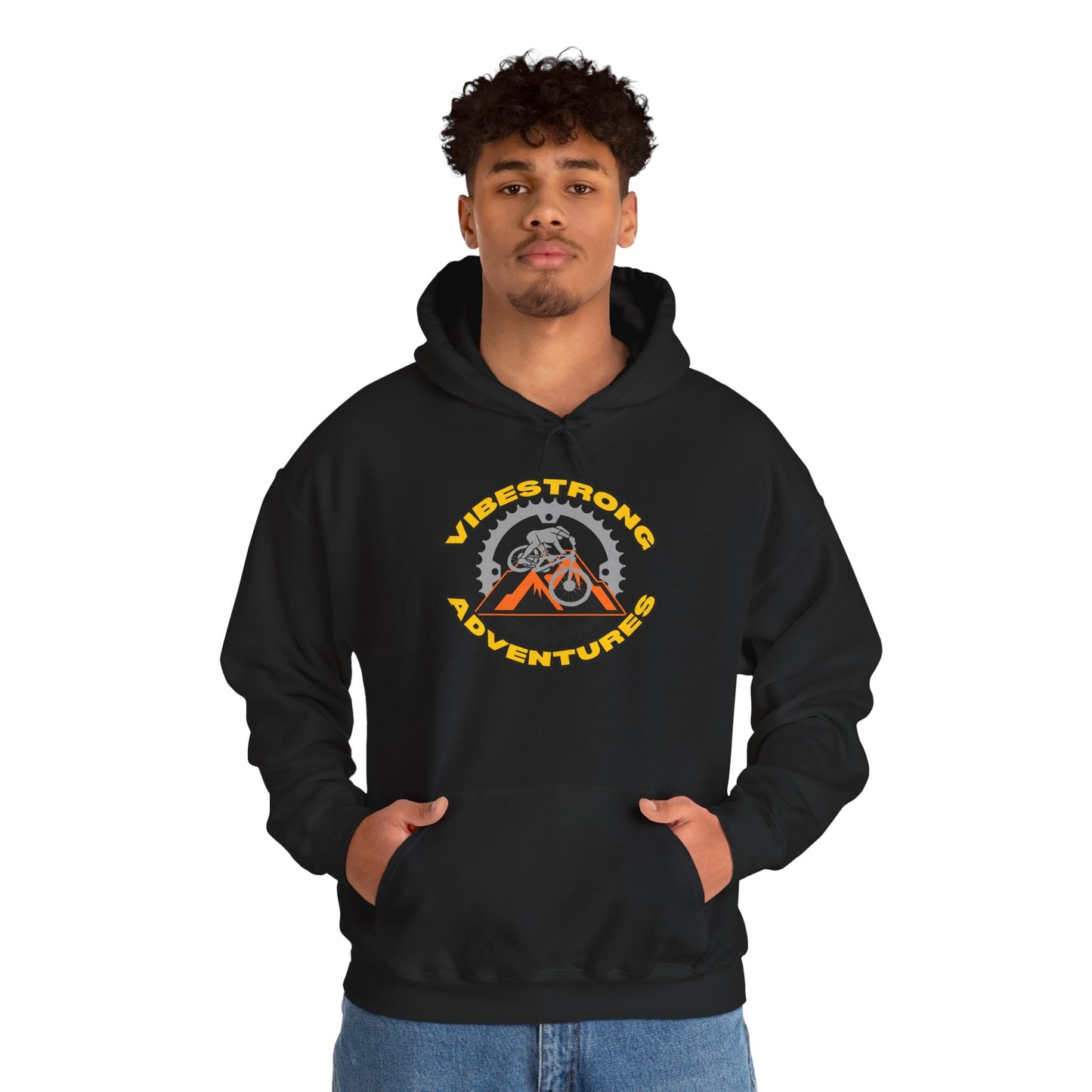 Adventure Vibes Hoodie | Unisex Heavy Blend Hooded Sweatshirt | Outdoor, Camping, Travel Apparel, Cool Gift for Explorers