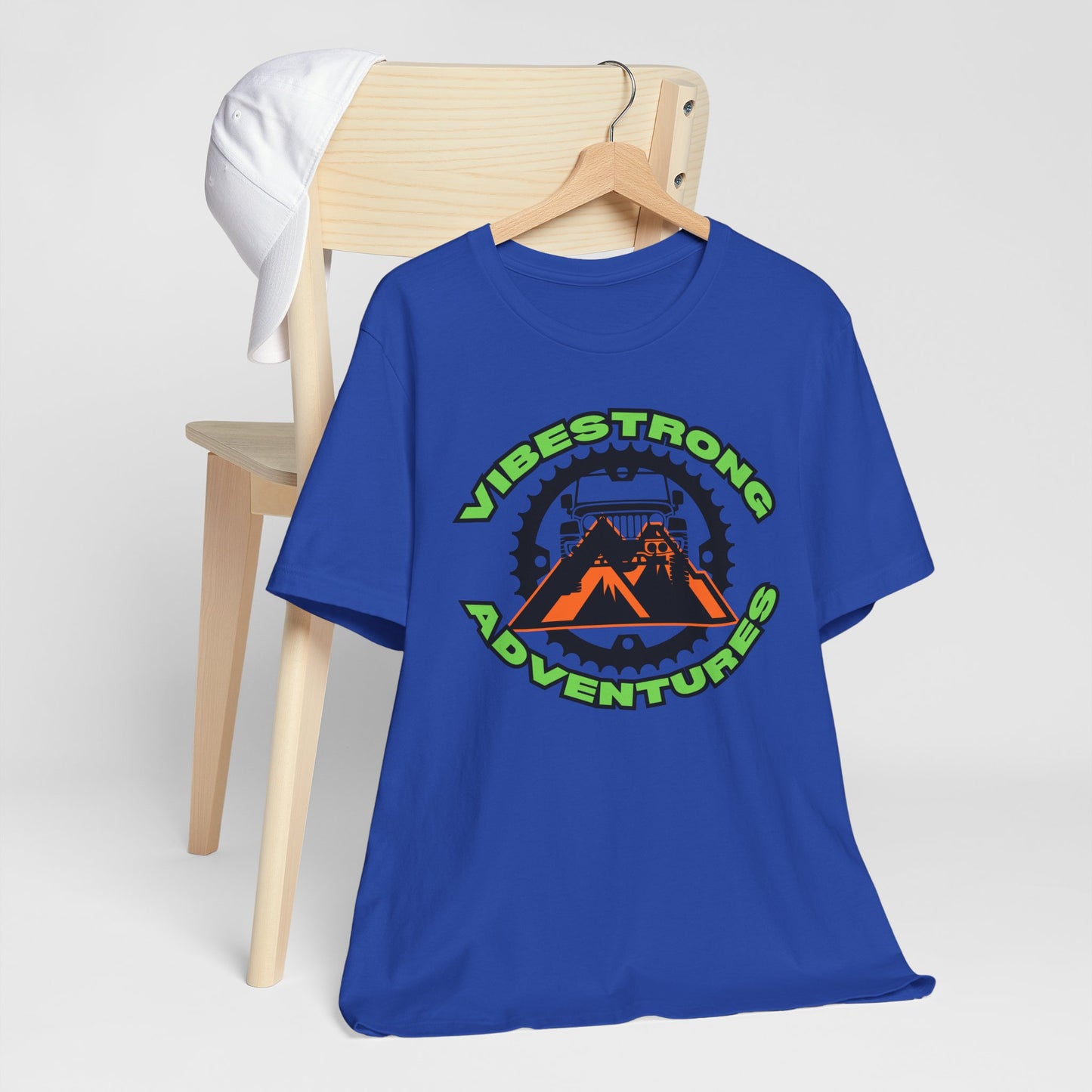 VibeStrong Adventure Tee - Fun Unisex Shirt for Outdoor Lovers, Hiking, Travel, Nature Walks, Gift for Adventurers