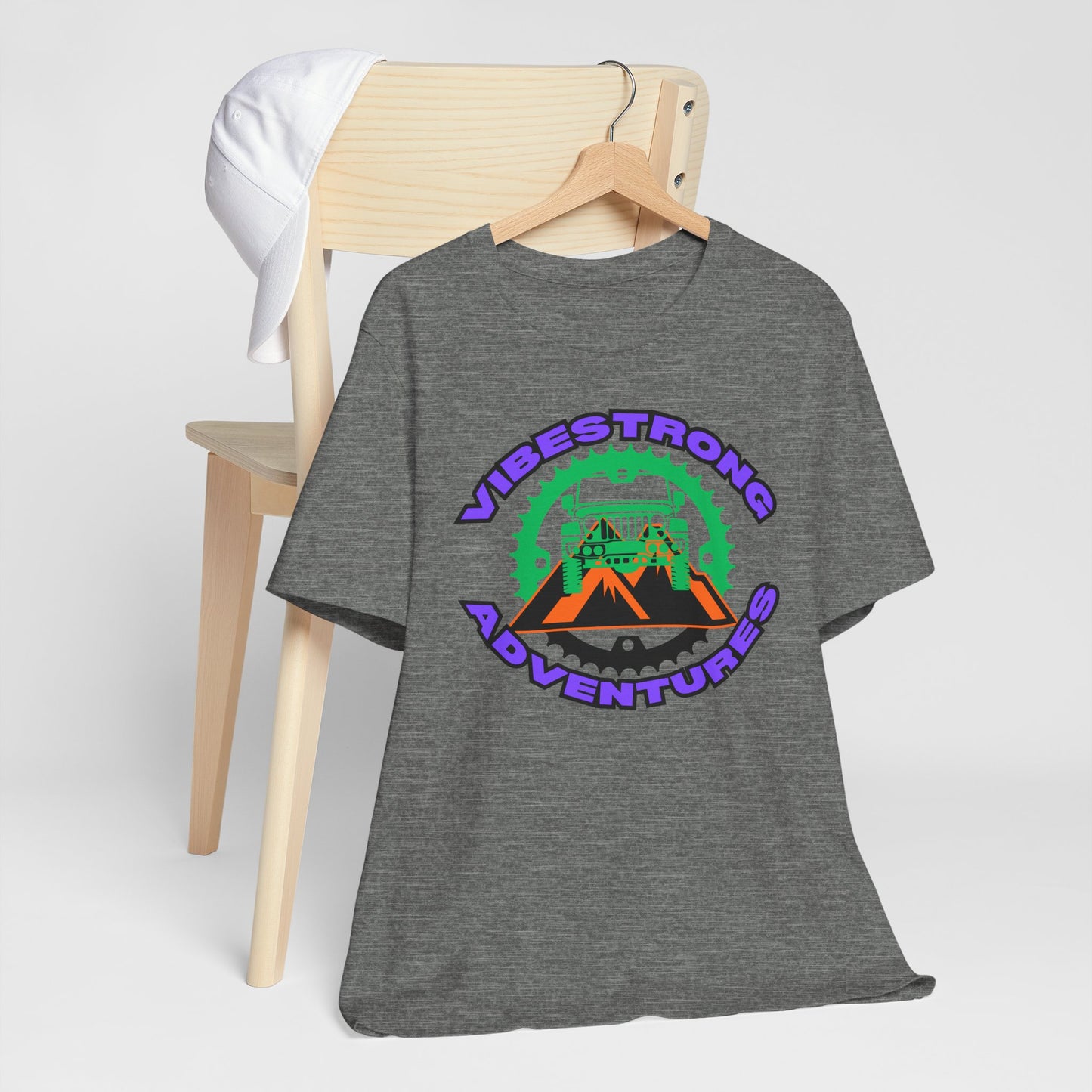 Vibrant Adventure Tee - Unisex Jersey Short Sleeve, Fun Outdoor Shirt, Travel Gift, Casual Wear, Summer Style, Adventure Lovers