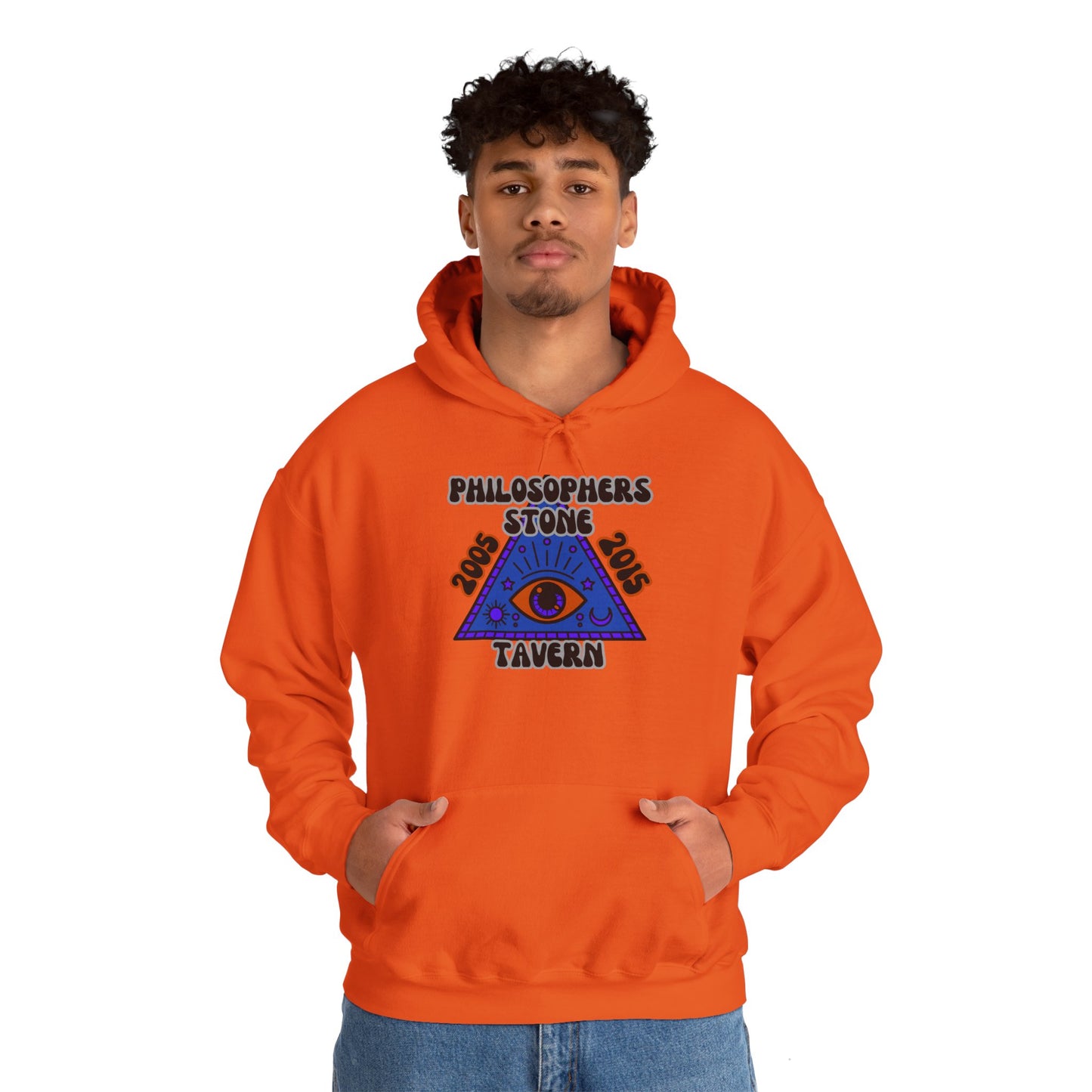 Philosopher's Stone Tavern Hoodie - Unisex Heavy Blend™ Sweatshirt with Eye Design