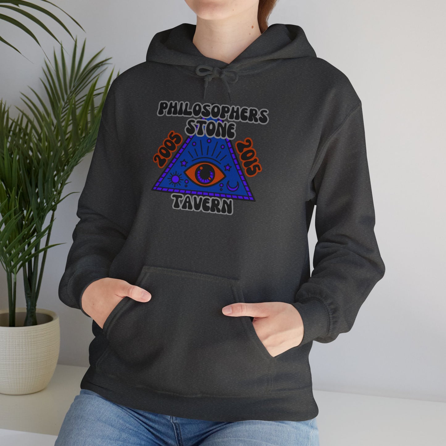 Philosopher's Stone Tavern Hoodie - Unisex Heavy Blend™ Sweatshirt with Eye Design