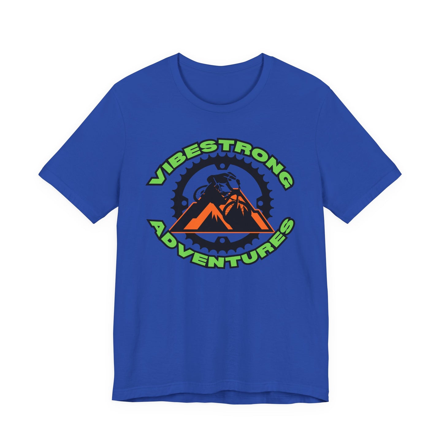 VibeStrong Adventures Tee - Unisex Outdoor Shirt, Gift for Adventurers, Travel Apparel, Nature Lover Clothing, Casual Wear