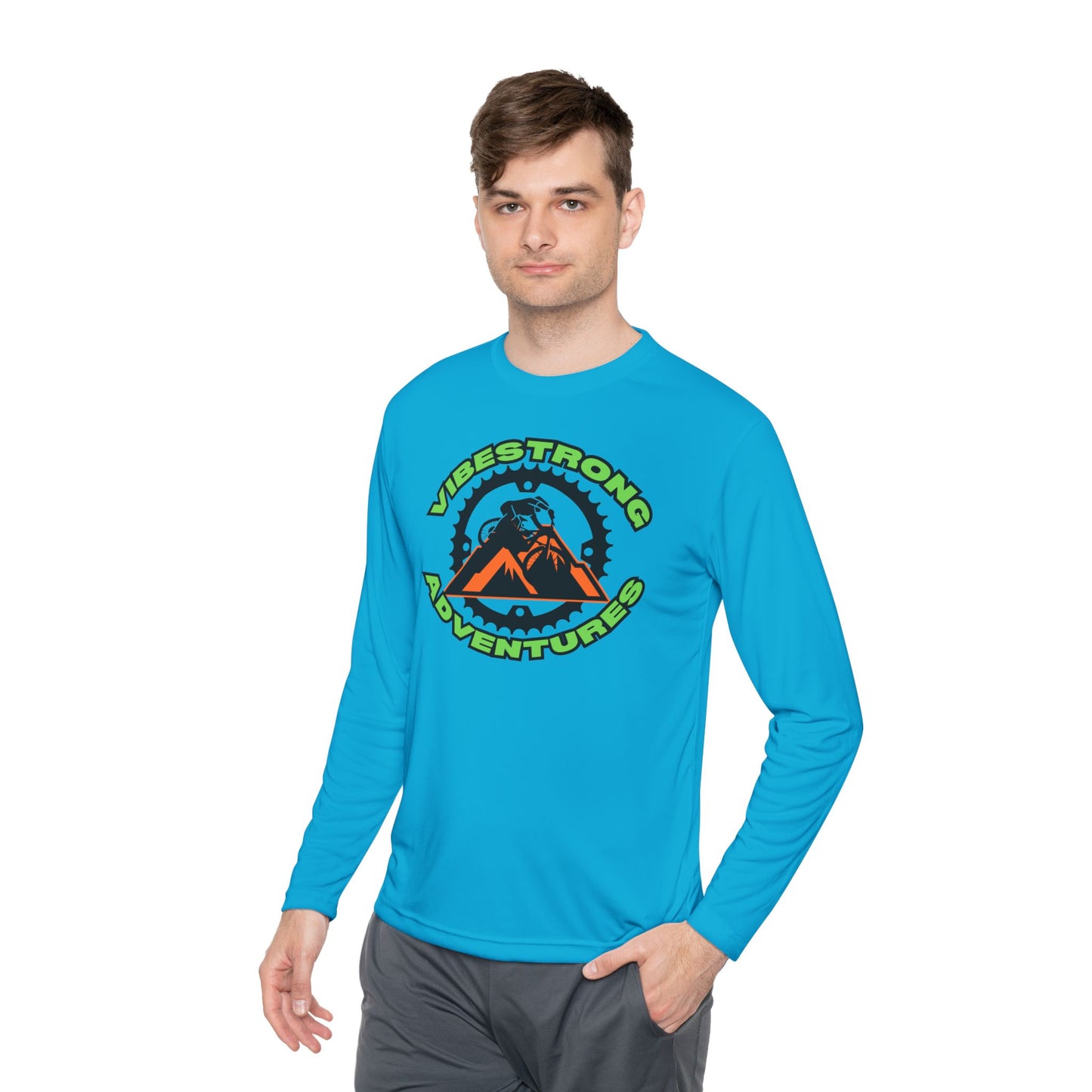 Vibes-Strong Adventure Tee | Unisex Long Sleeve Shirt, Outdoor Apparel, Travel Wear, Adventure Gift, Casual Style