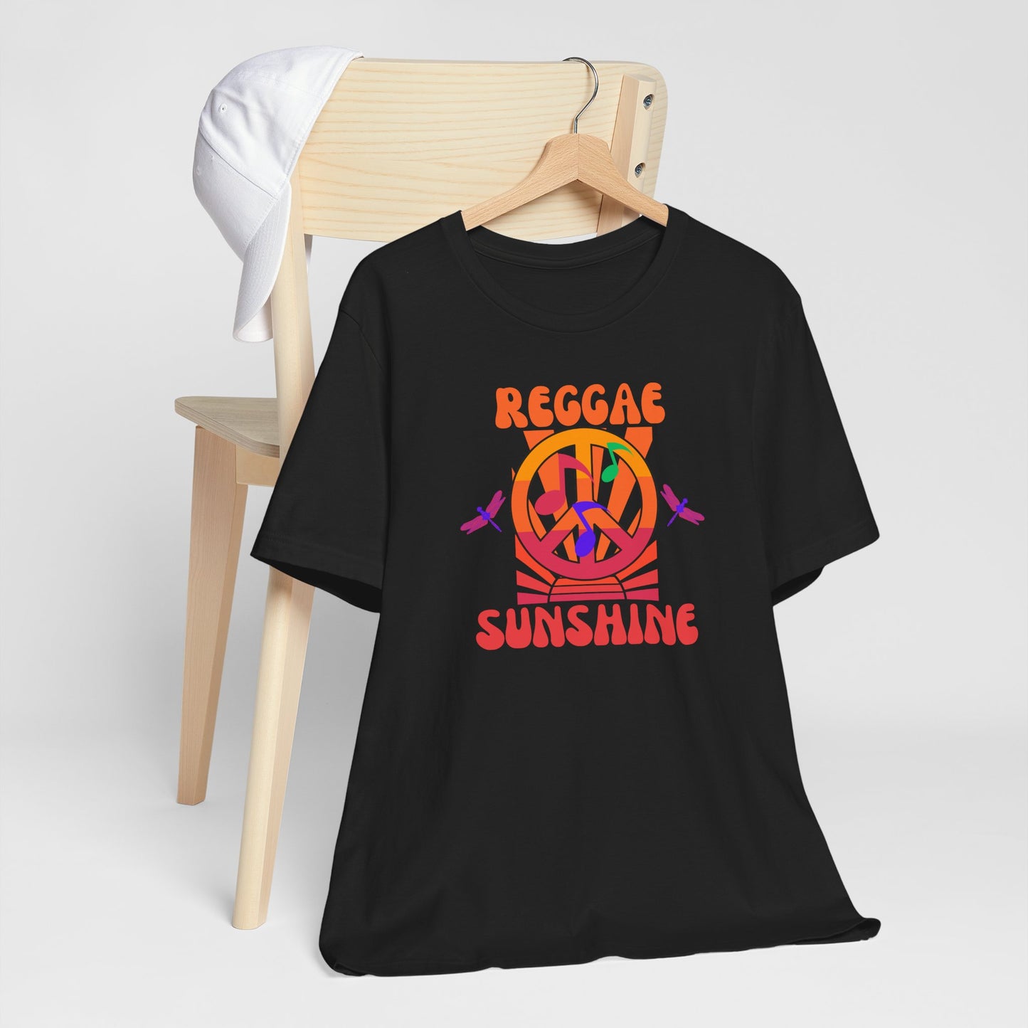 Retro Reggae Peace Vibes Tee