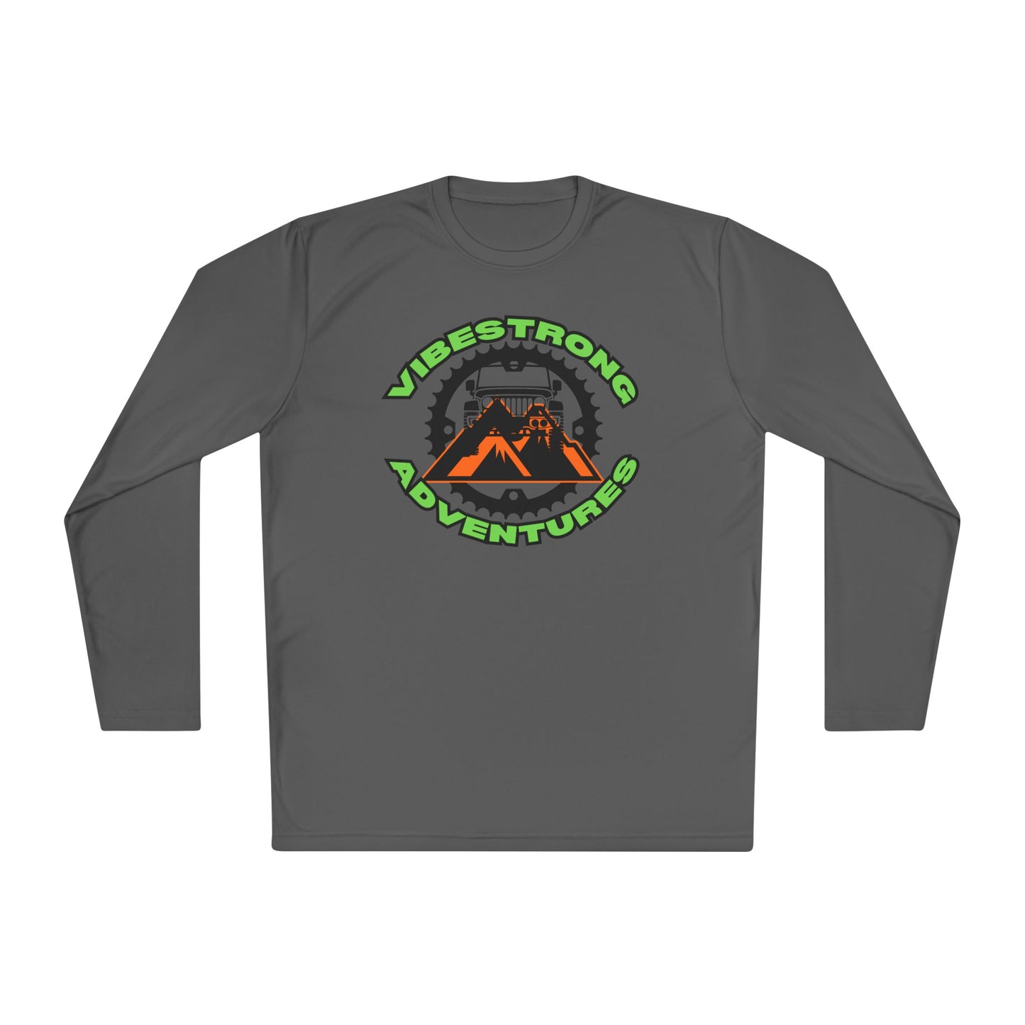 VibeStrong Adventure Tee | Unisex Long Sleeve T-Shirt, Outdoor Shirt, Travel Essentials, Adventure Gear, Gift for Explorers