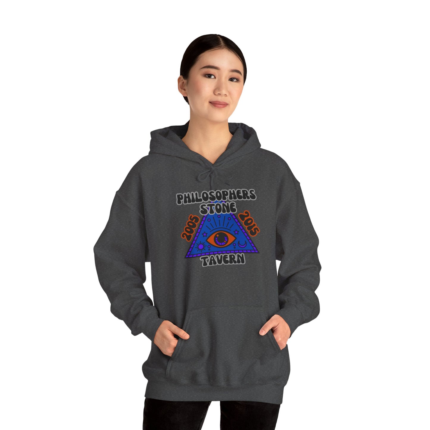 Philosopher's Stone Tavern Hoodie - Unisex Heavy Blend™ Sweatshirt with Eye Design