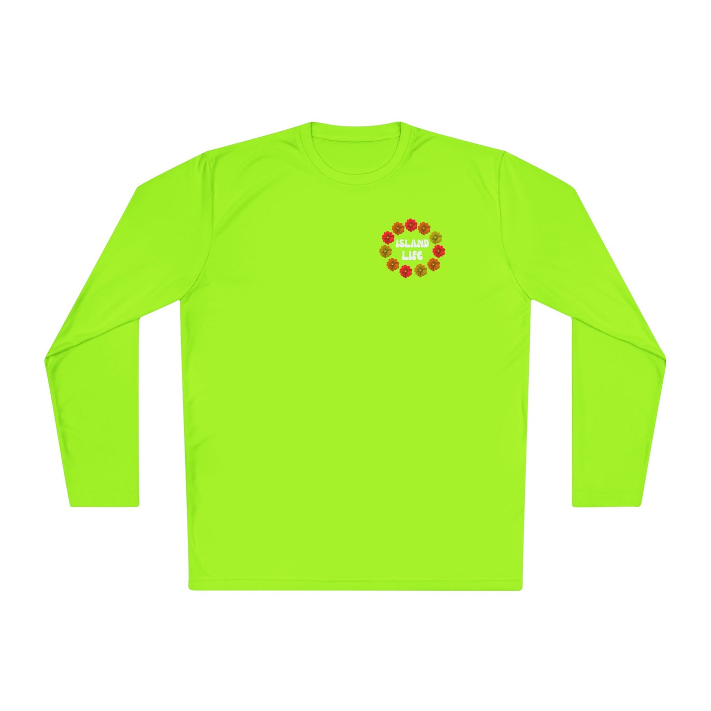 Island Life Long Sleeve Tee - Perfect for Tropical Vibes, Casual Wear, Vacation, Beach Parties, Summer Celebrations