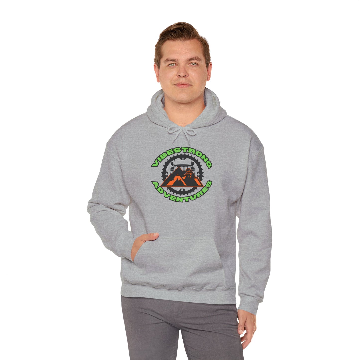 Outdoor Adventure Hooded Sweatshirt, Cozy Apparel, Gift for Adventurers, Hiking Gear, Campfire Wear, Casual Outfit