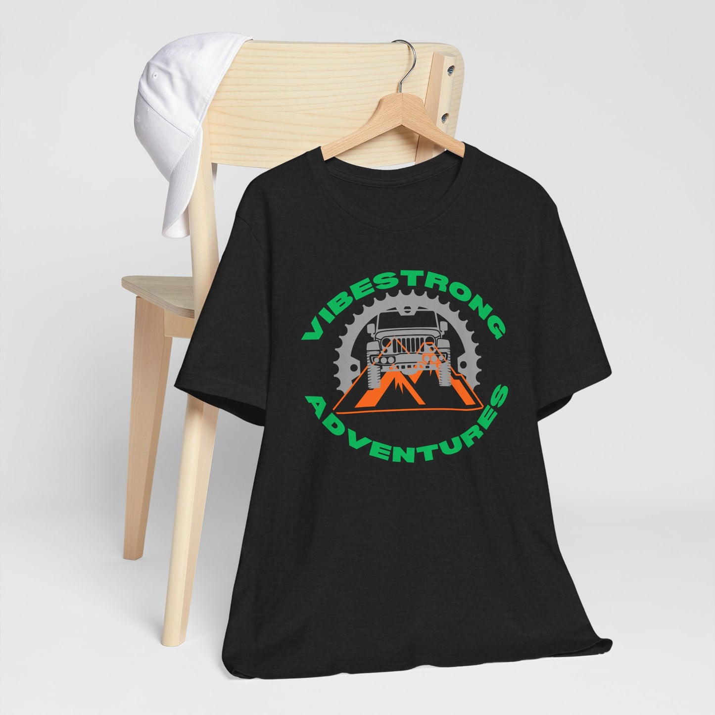 Adventure Vibes Unisex Tee - Perfect for Outdoor Enthusiasts, Travel Lovers, Gifts for Him or Her, Everyday Wear, Festival Apparel