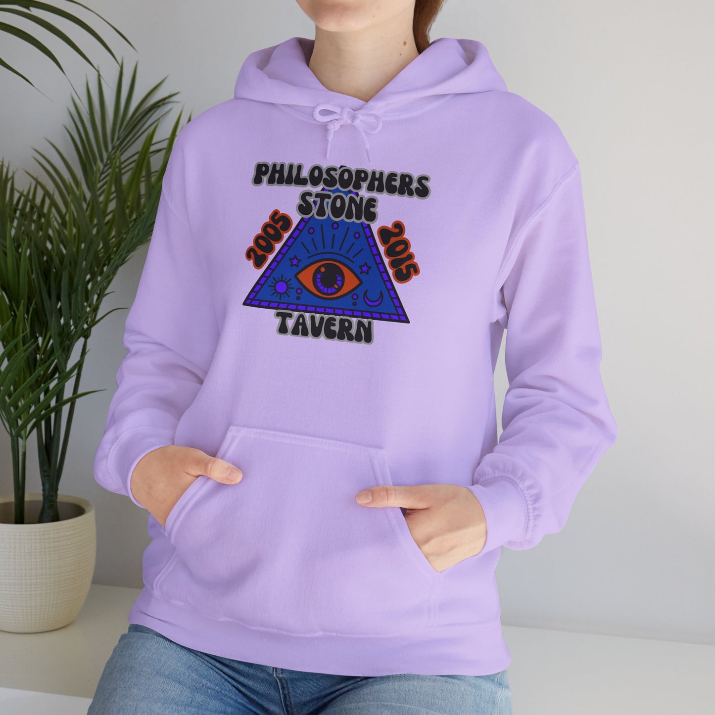 Philosopher's Stone Tavern Hoodie - Unisex Heavy Blend™ Sweatshirt with Eye Design