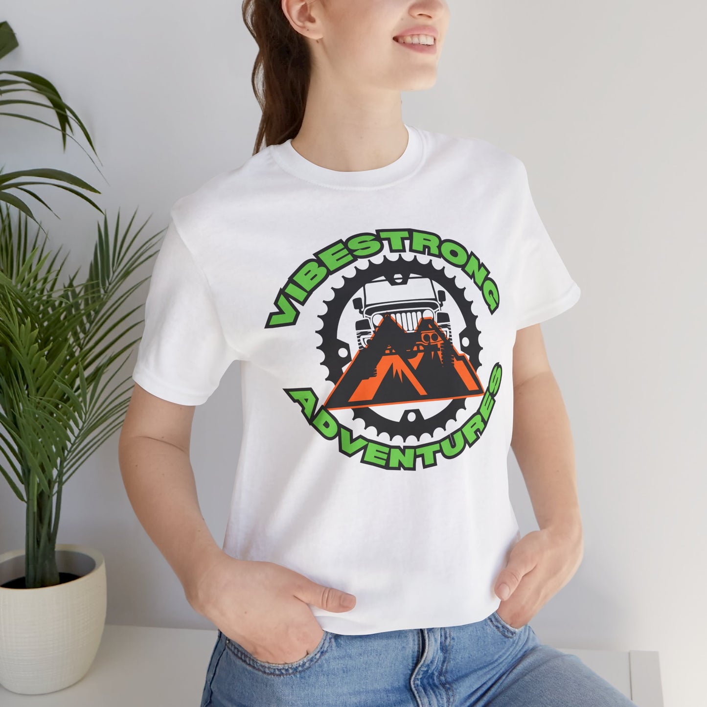 VibeStrong Adventure Tee - Fun Unisex Shirt for Outdoor Lovers, Hiking, Travel, Nature Walks, Gift for Adventurers