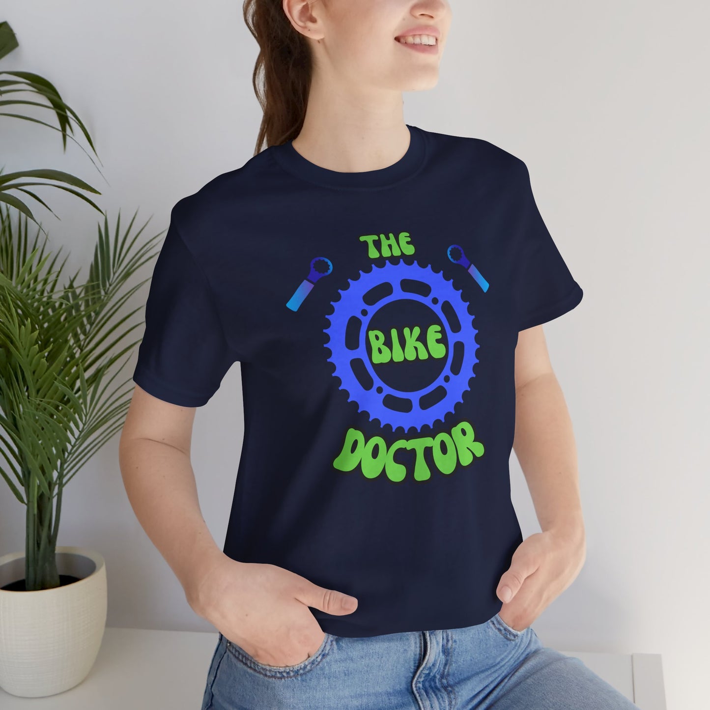 Bike Doctor T‑Shirt — Bicycle Mechanic Repair Crew Tee