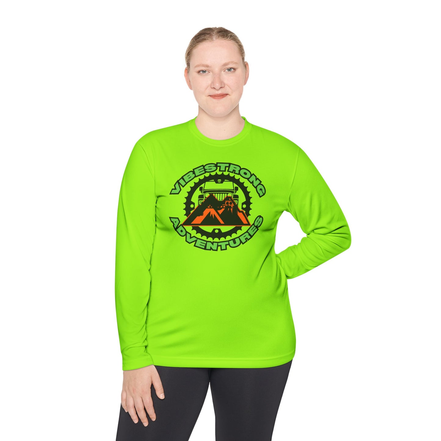 VibeStrong Adventure Tee | Unisex Long Sleeve T-Shirt, Outdoor Shirt, Travel Essentials, Adventure Gear, Gift for Explorers