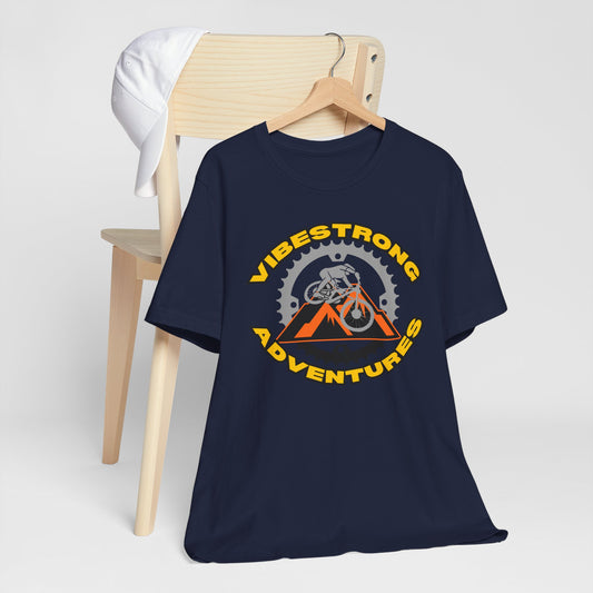Vibestrong Adventures Tee - Unisex Jersey Short Sleeve T-Shirt, Perfect for Outdoor Enthusiasts, Adventure Lovers, Gifts for Him/Her, [...]