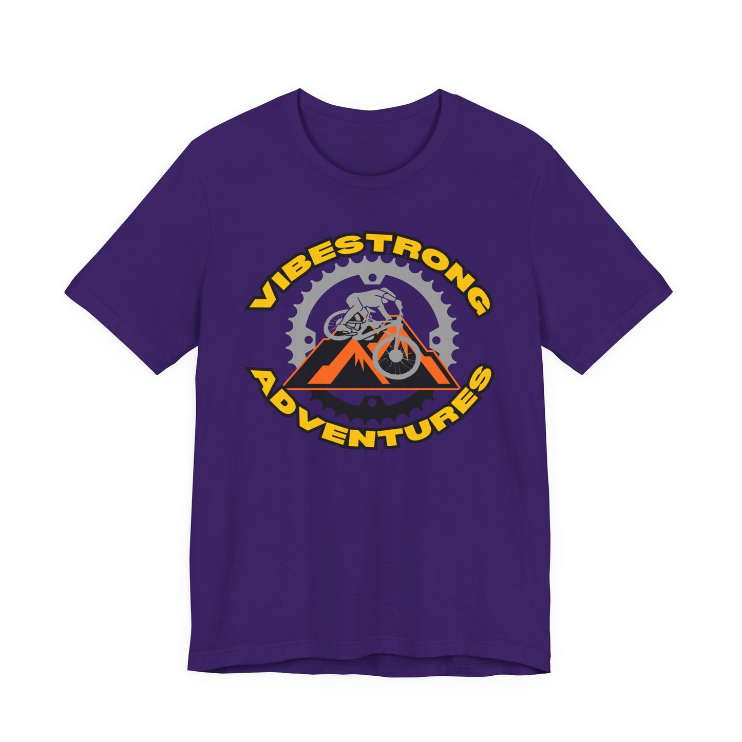 Vibestrong Adventures Tee - Unisex Jersey Short Sleeve T-Shirt, Perfect for Outdoor Enthusiasts, Adventure Lovers, Gifts for Him/Her, [...]