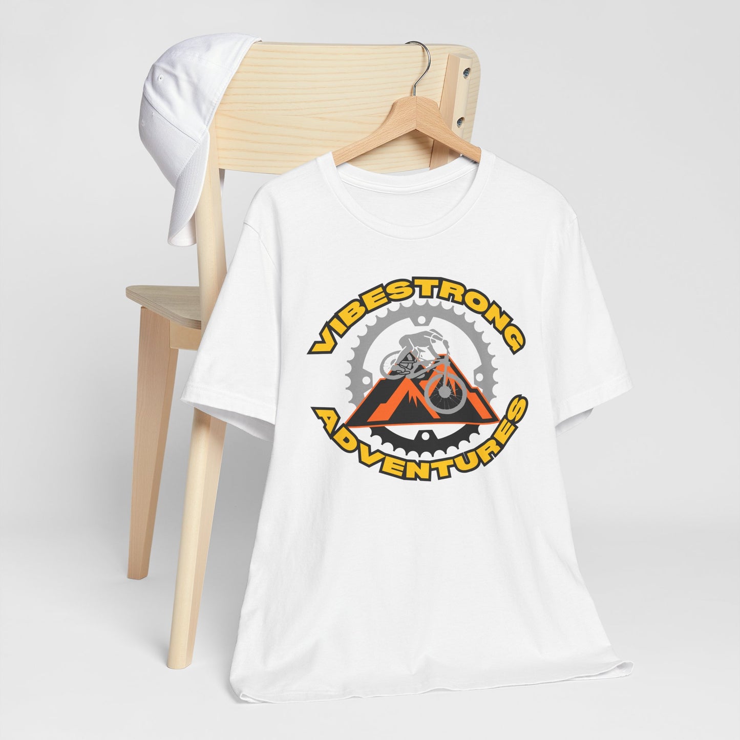 Vibestrong Adventures Tee - Unisex Jersey Short Sleeve T-Shirt, Perfect for Outdoor Enthusiasts, Adventure Lovers, Gifts for Him/Her, [...]