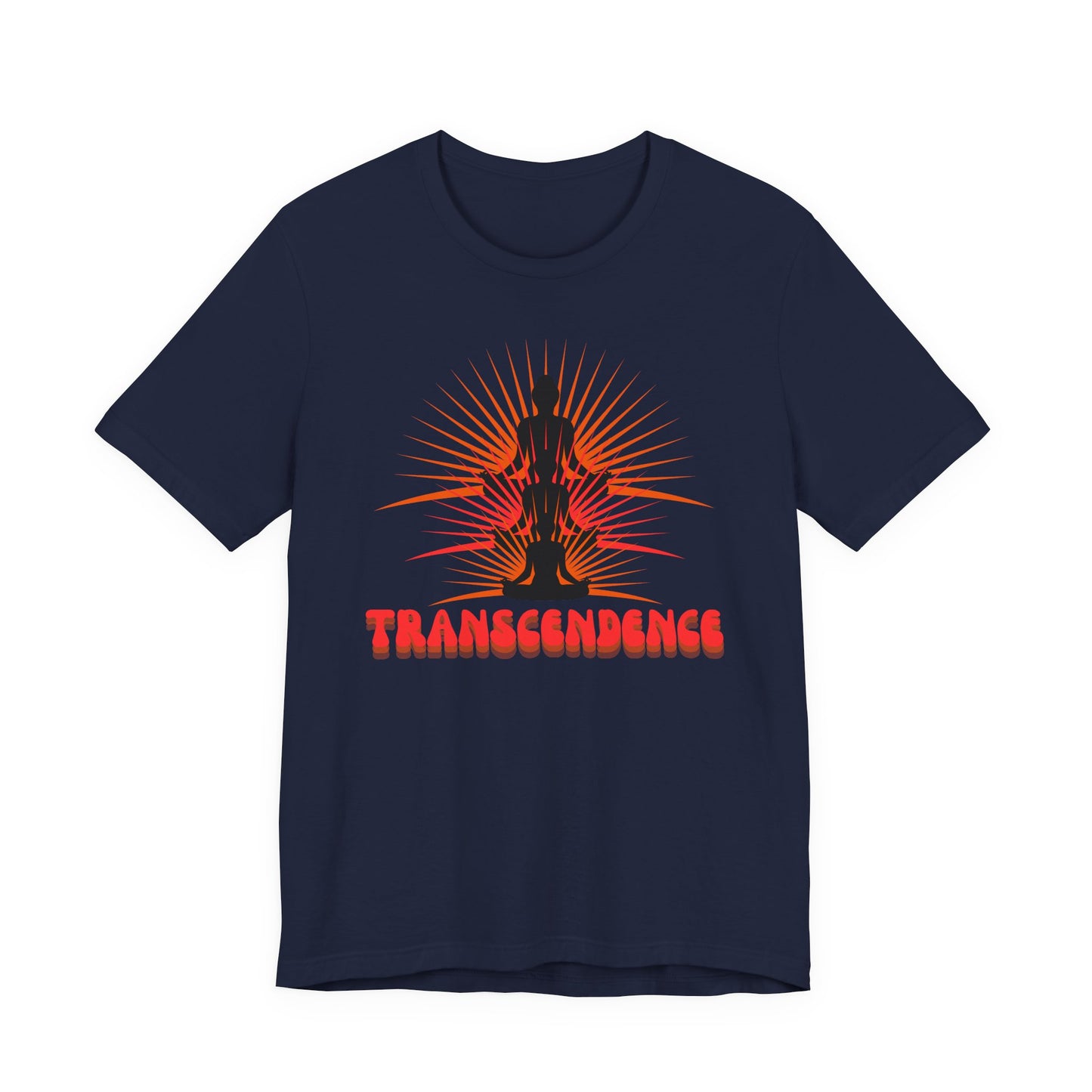 Transcendence Unisex Tee, Spiritual Shirt, Yoga Gift, Mindfulness Apparel, Meditation T-Shirt, Conscious Living Clothing