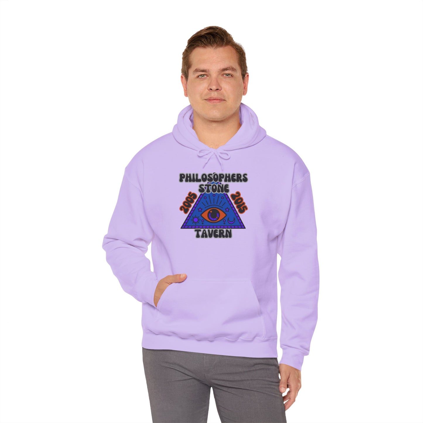 Philosopher's Stone Tavern Hoodie - Unisex Heavy Blend™ Sweatshirt with Eye Design