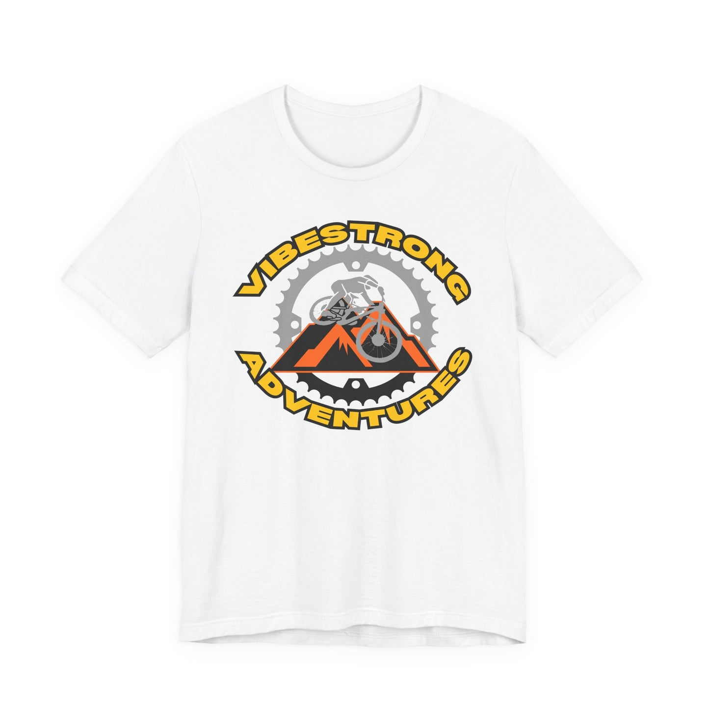 Vibestrong Adventures Tee - Unisex Jersey Short Sleeve T-Shirt, Perfect for Outdoor Enthusiasts, Adventure Lovers, Gifts for Him/Her, [...]