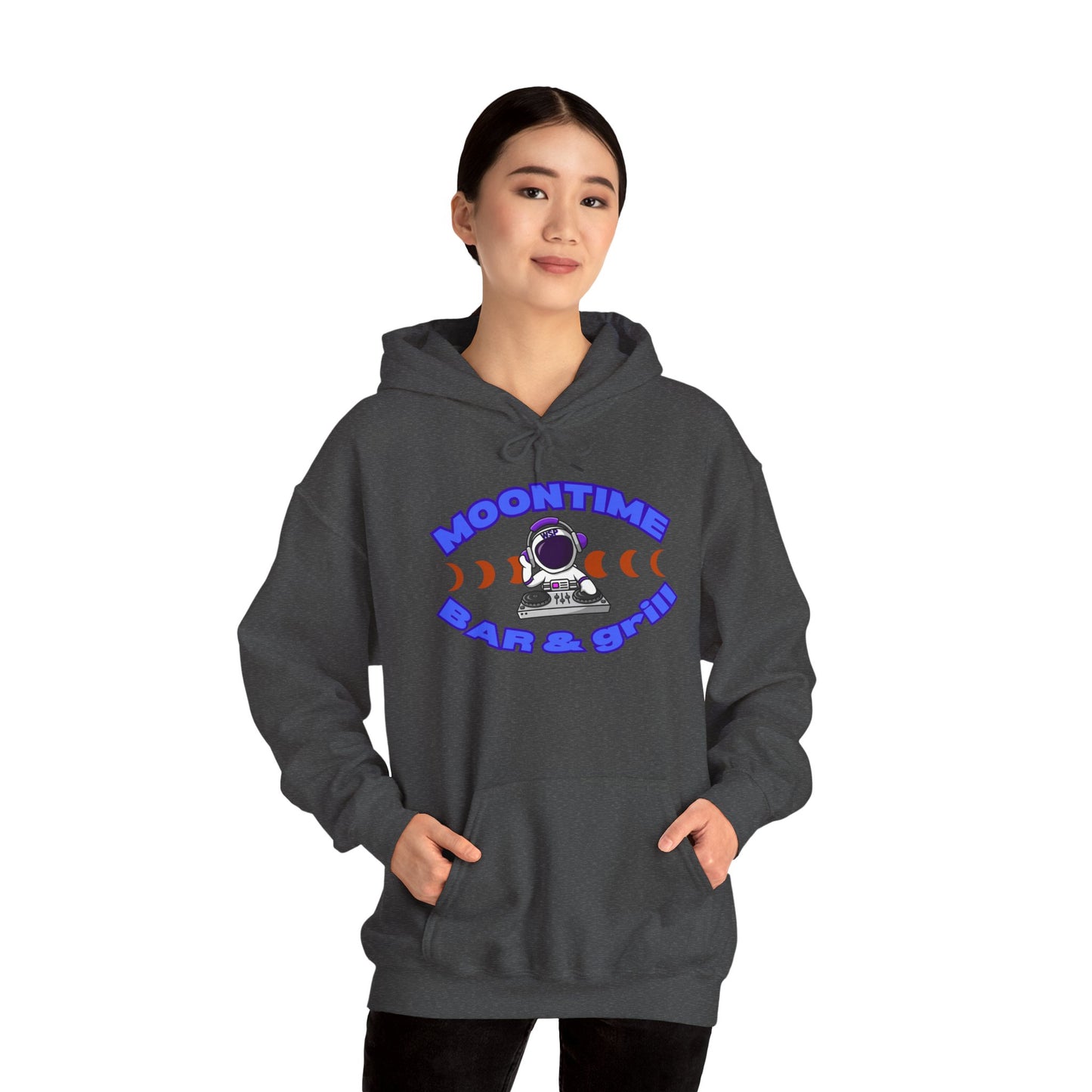 Astronaut Themed Unisex Hoodie - Moontime Bar & Grill