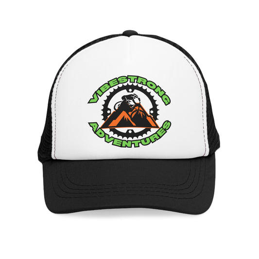 Adventure Mesh Cap, Outdoor Cap, Vibes Strong Hat, Gifts for Adventurers, Summer Hat, Hiking Cap