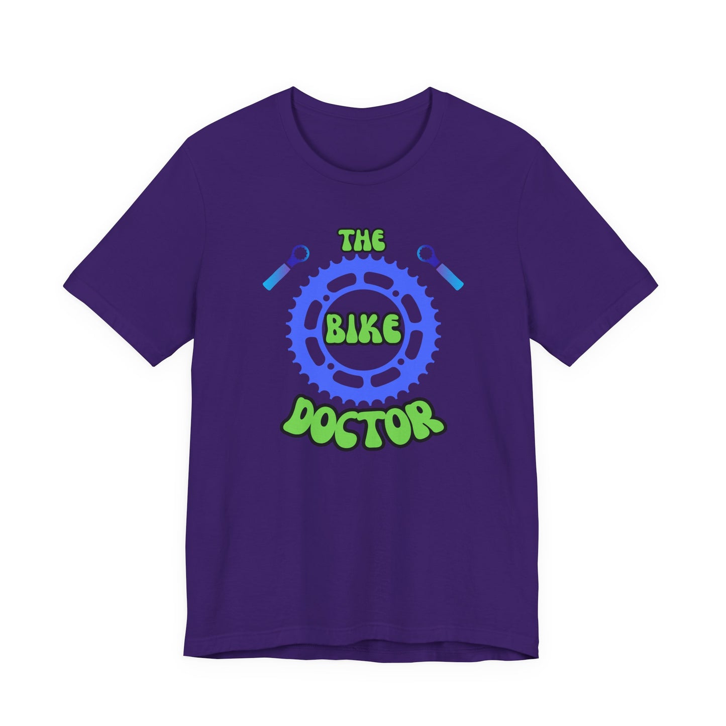 Bike Doctor T‑Shirt — Bicycle Mechanic Repair Crew Tee