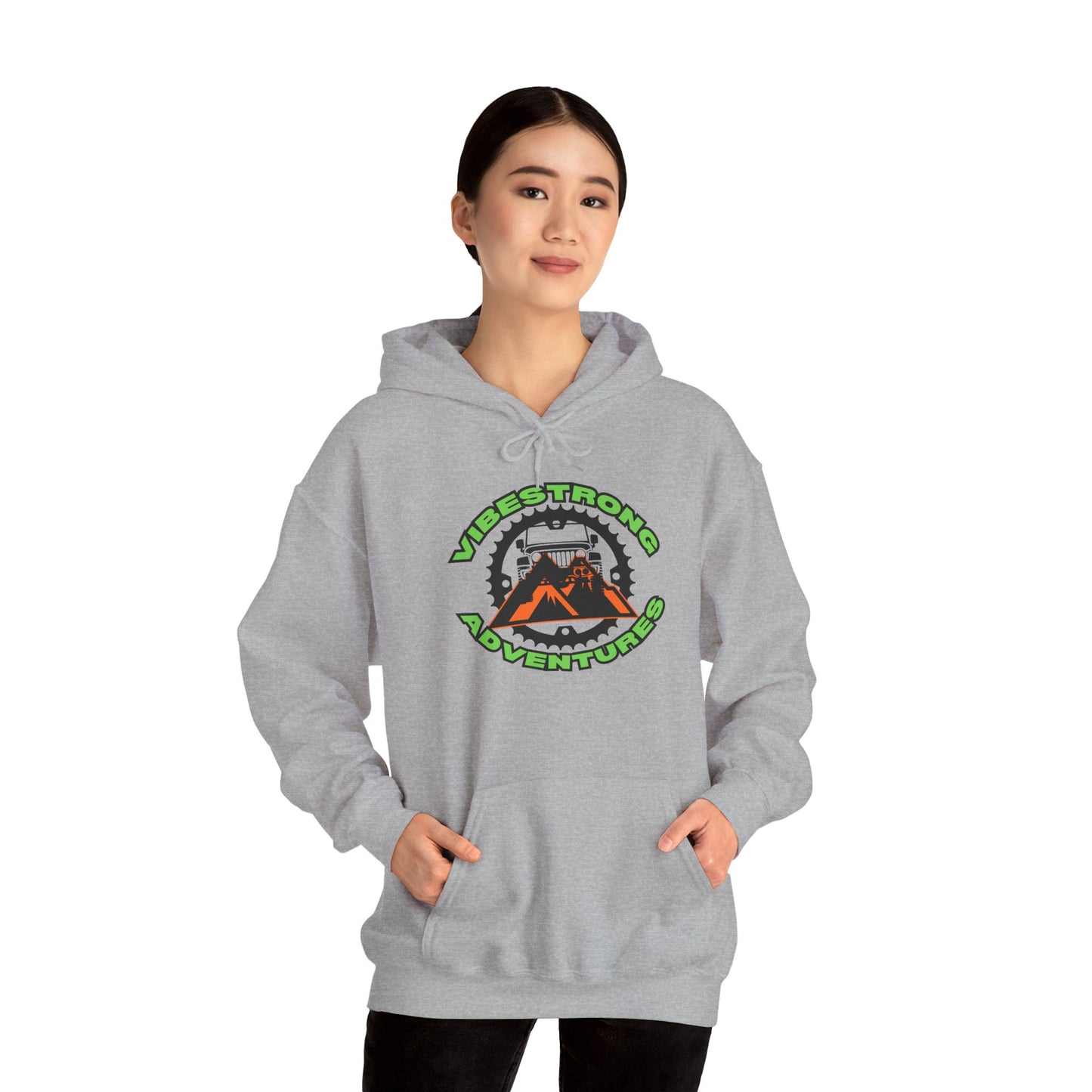 Outdoor Adventure Hooded Sweatshirt, Cozy Apparel, Gift for Adventurers, Hiking Gear, Campfire Wear, Casual Outfit
