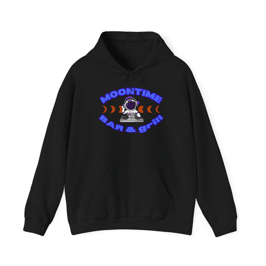 Astronaut Themed Unisex Hoodie - Moontime Bar & Grill