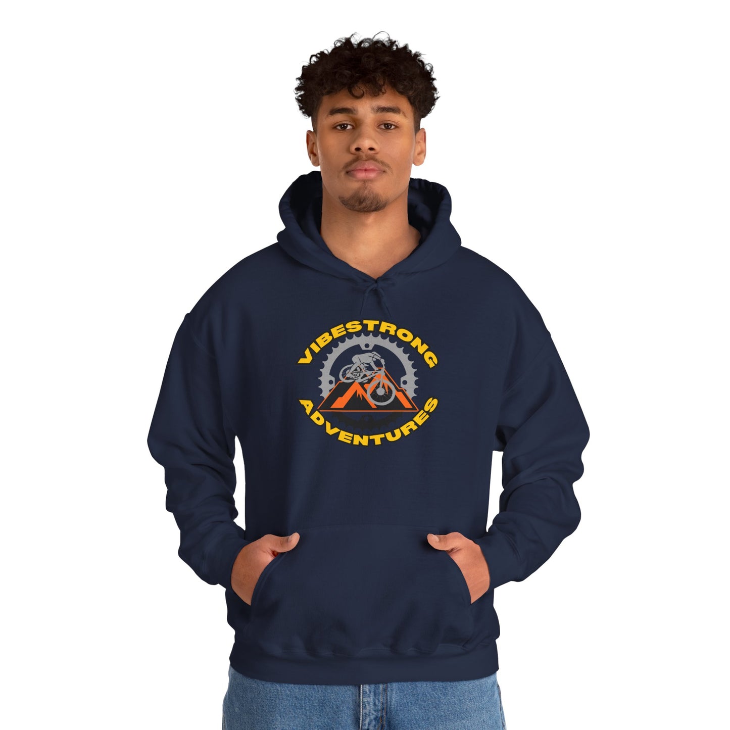 Adventure Vibes Hoodie | Unisex Heavy Blend Hooded Sweatshirt | Outdoor, Camping, Travel Apparel, Cool Gift for Explorers