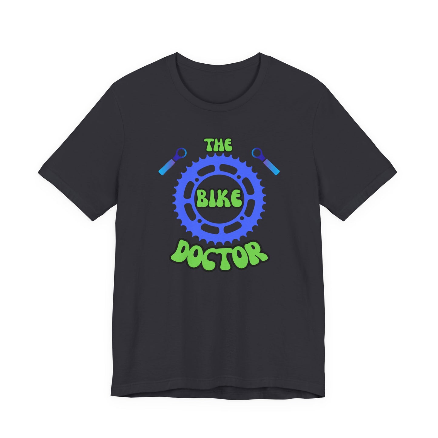 Bike Doctor T‑Shirt — Bicycle Mechanic Repair Crew Tee
