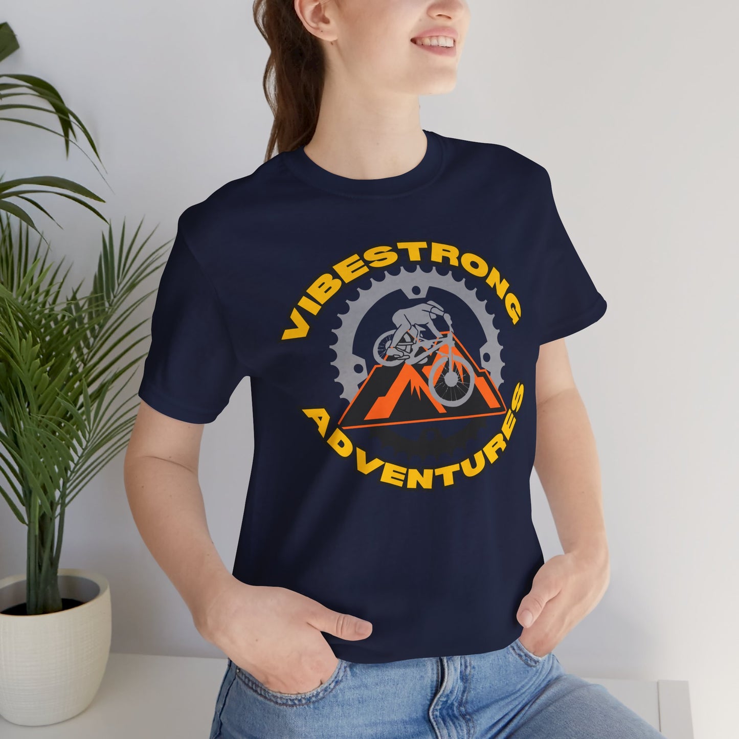 Vibestrong Adventures Tee - Unisex Jersey Short Sleeve T-Shirt, Perfect for Outdoor Enthusiasts, Adventure Lovers, Gifts for Him/Her, [...]