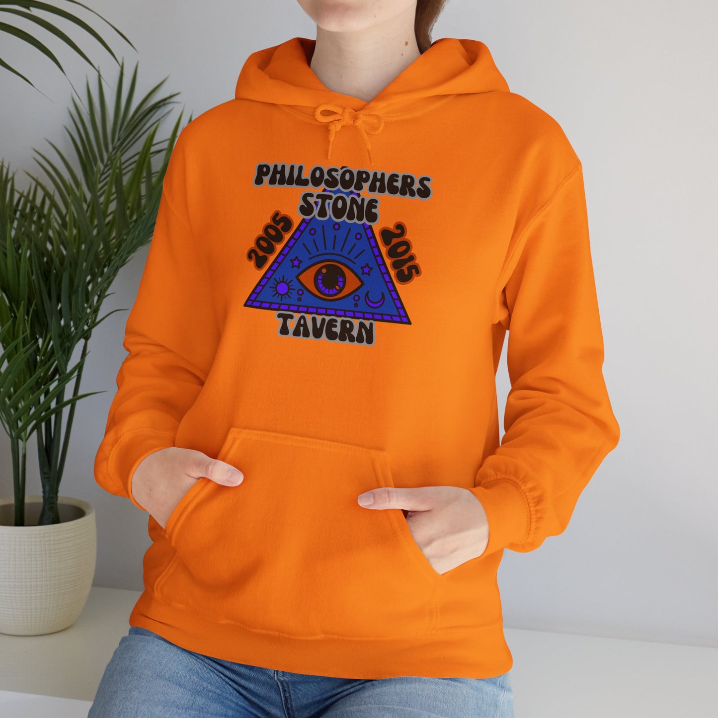 Philosopher's Stone Tavern Hoodie - Unisex Heavy Blend™ Sweatshirt with Eye Design