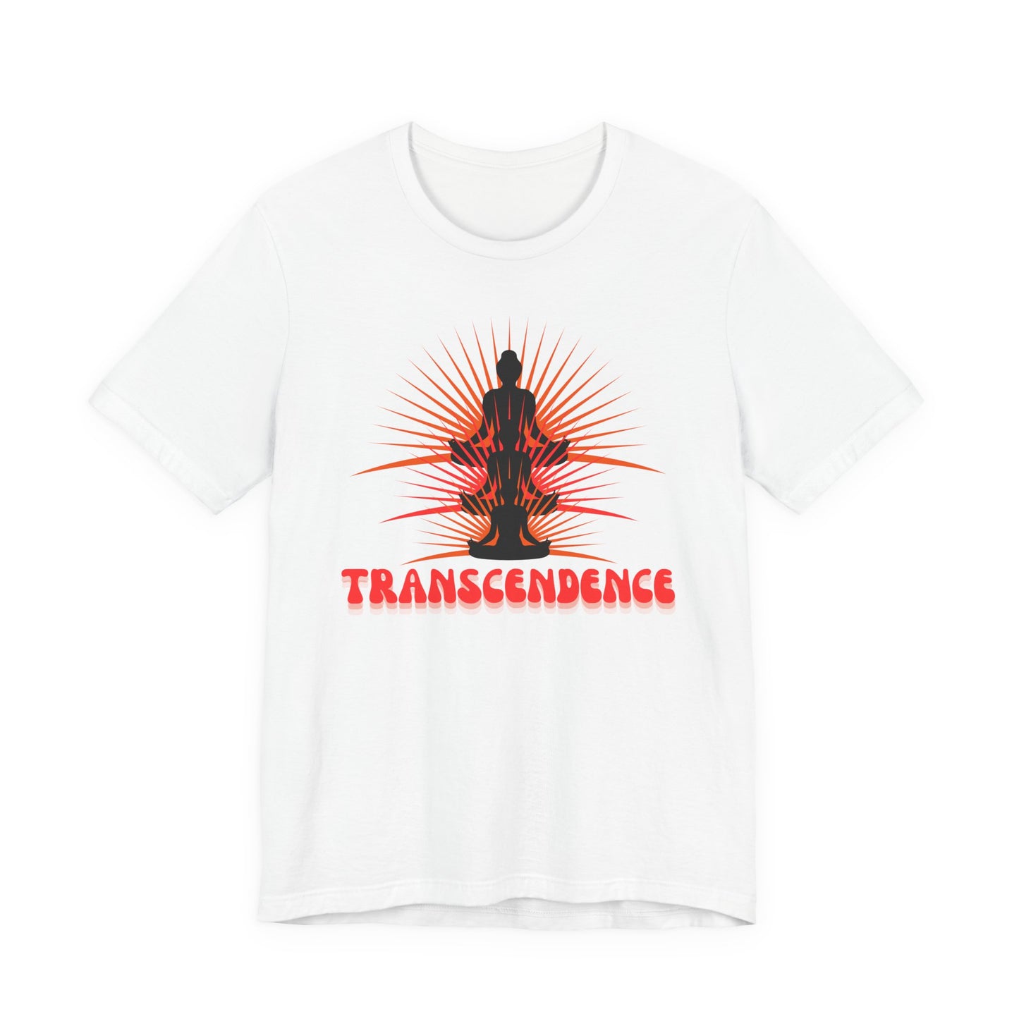 Transcendence Unisex Tee, Spiritual Shirt, Yoga Gift, Mindfulness Apparel, Meditation T-Shirt, Conscious Living Clothing